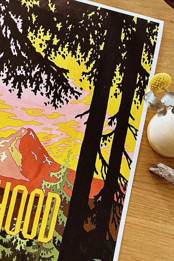 Mt Hood Art Print by Tomi Lahdesmaki - Image 2