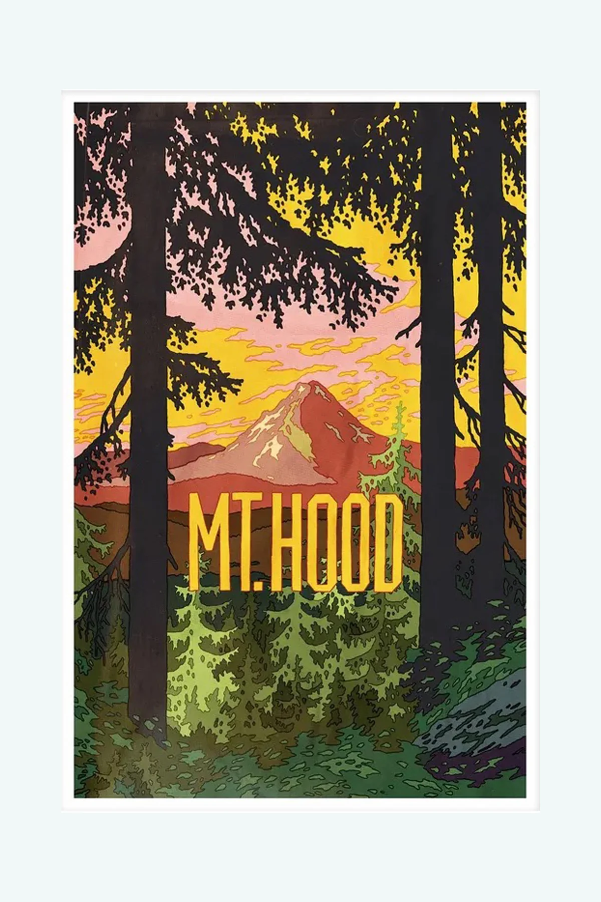 Mt Hood Art Print by Tomi Lahdesmaki - Image 3