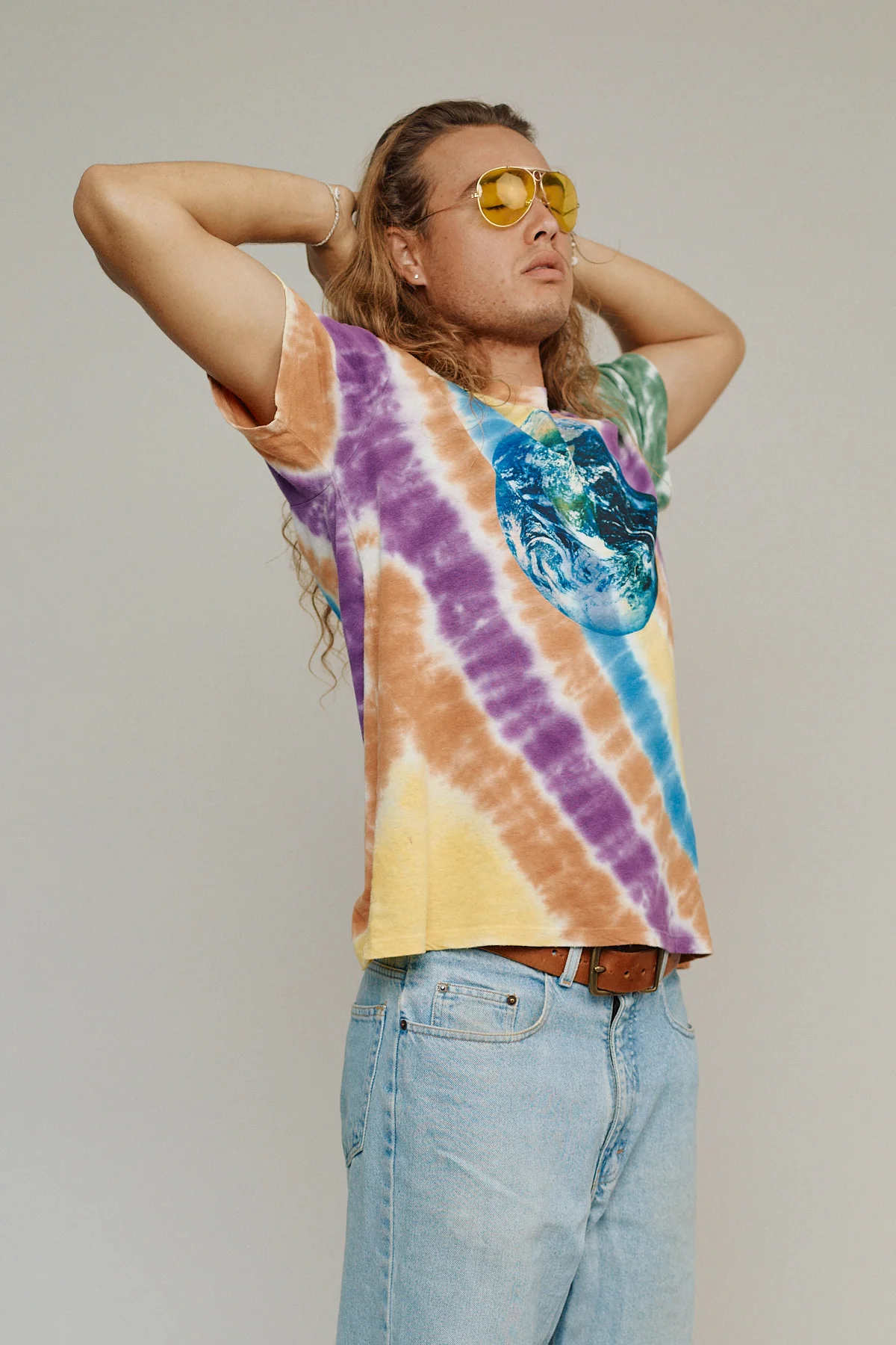 Earth Tie Dyed Jung Tee - Image 3