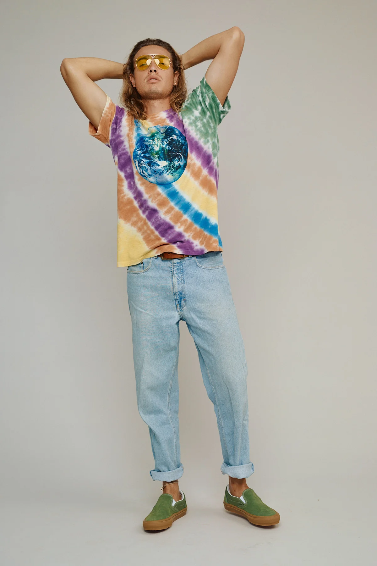 Earth Tie Dyed Jung Tee - Image 4