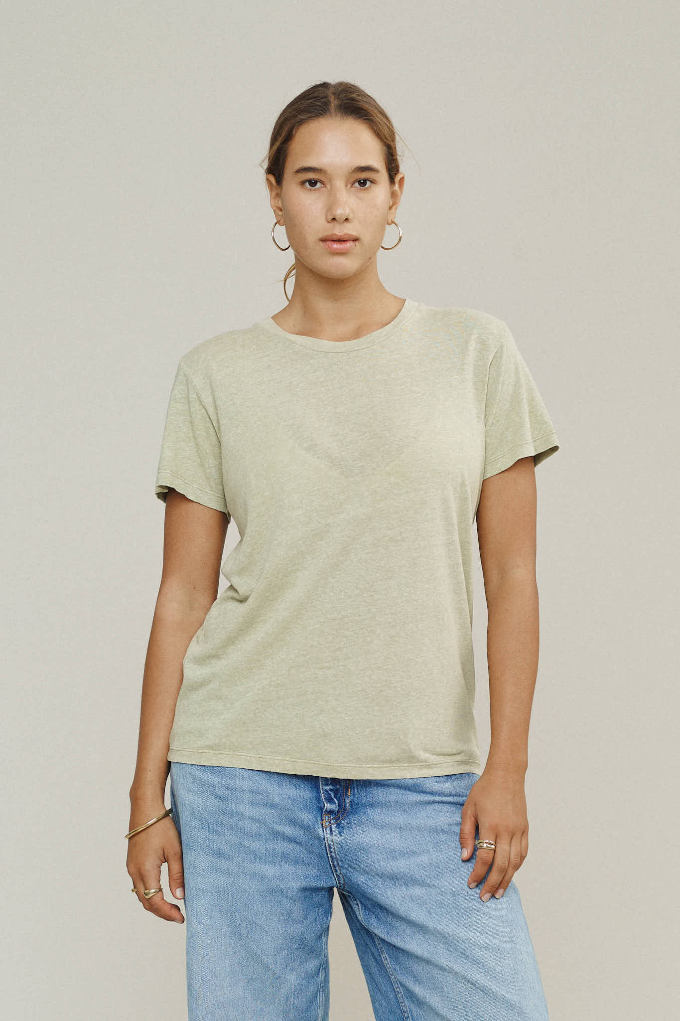 Heathered Lorel Tee