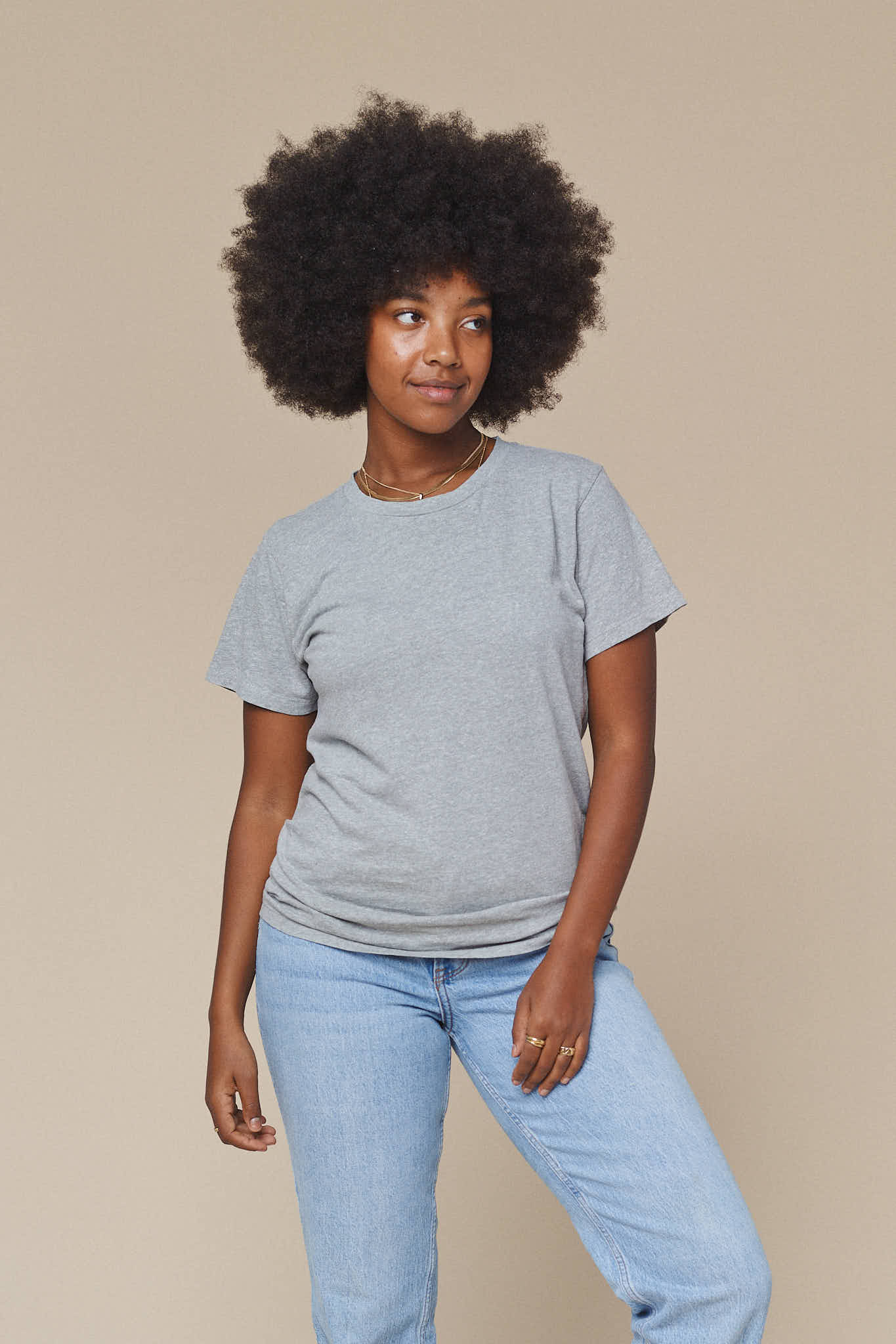 Heathered Lorel Tee - Image 2