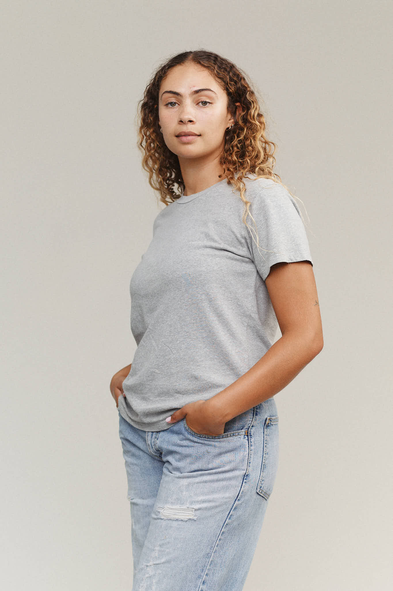 Heathered Lorel Tee - Image 4
