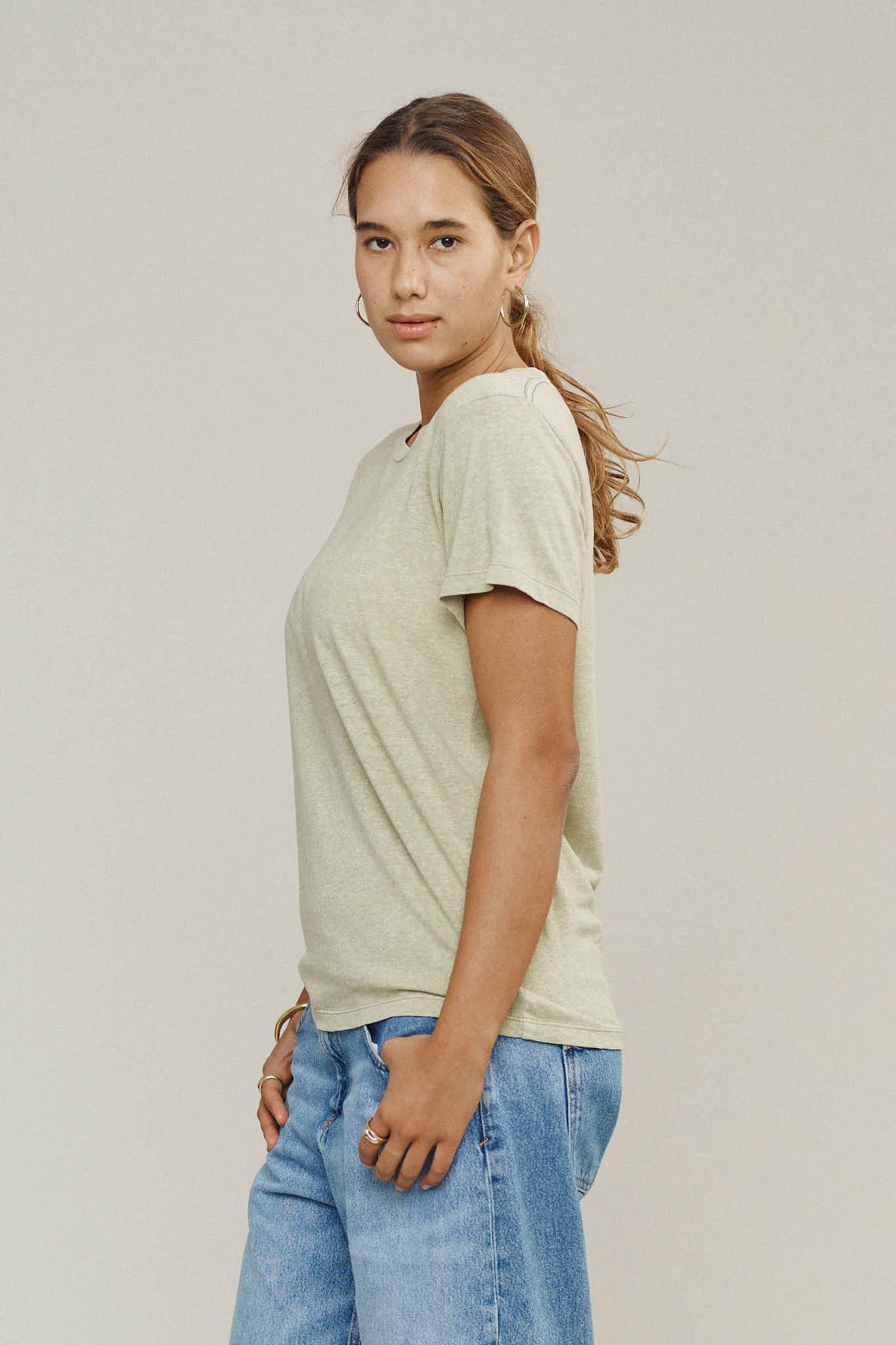 Heathered Lorel Tee - Image 6
