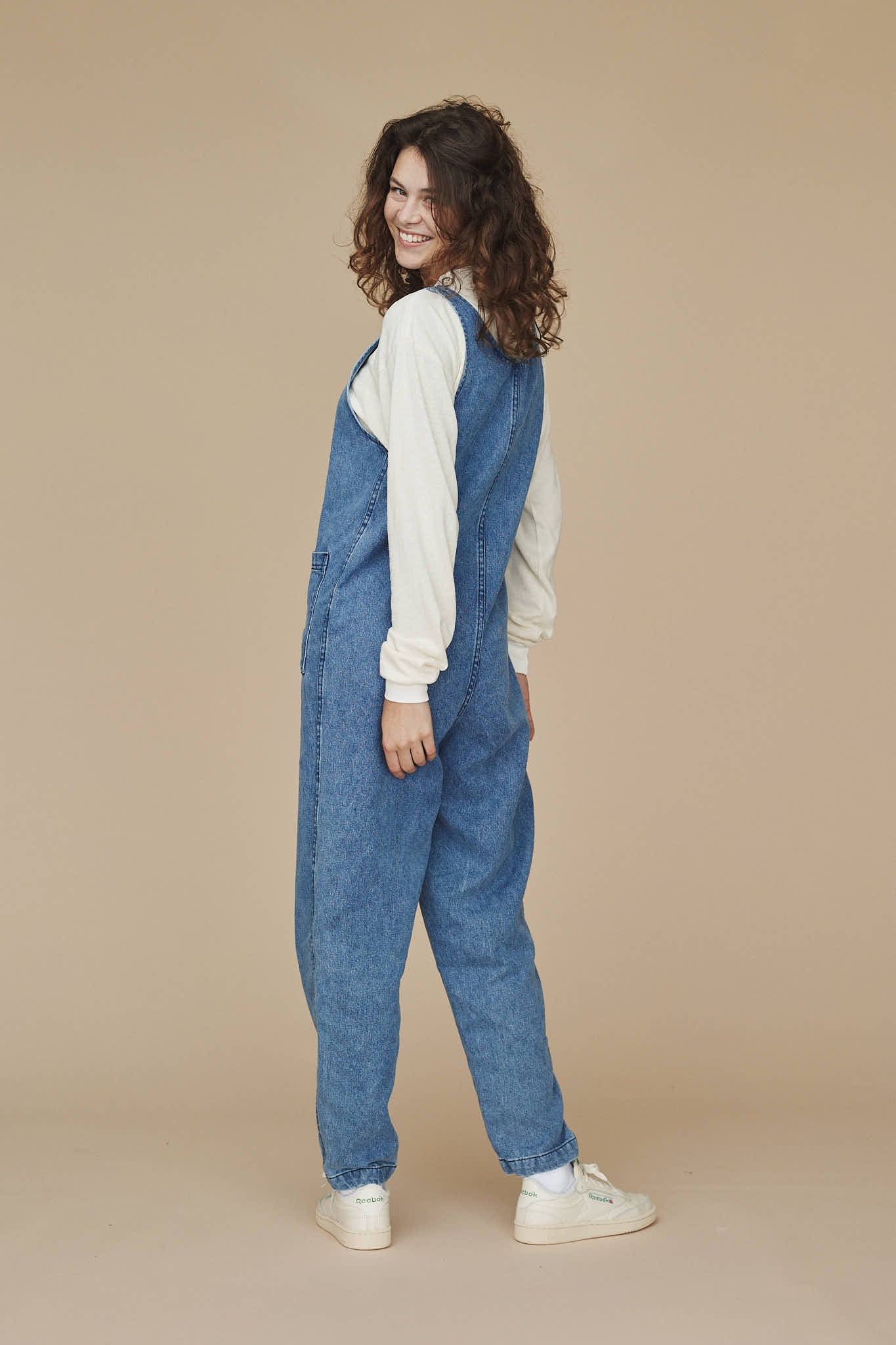 Denim Button Front Jumper - Image 3