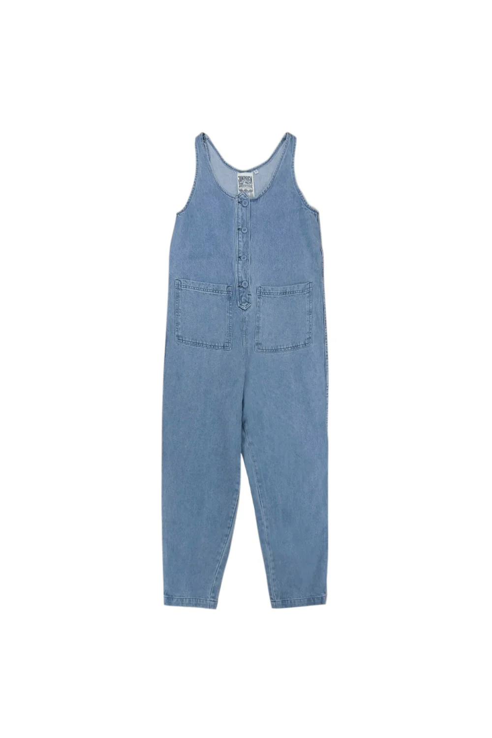 Denim Button Front Jumper - Image 5