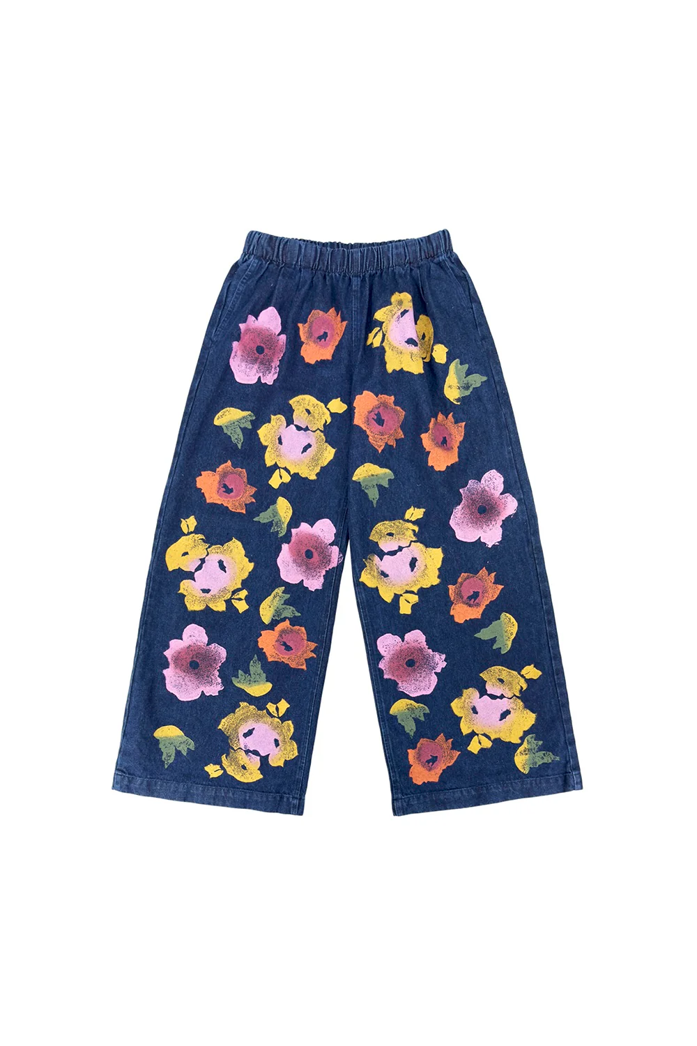 Floral Denim Disco Pant - Image 8