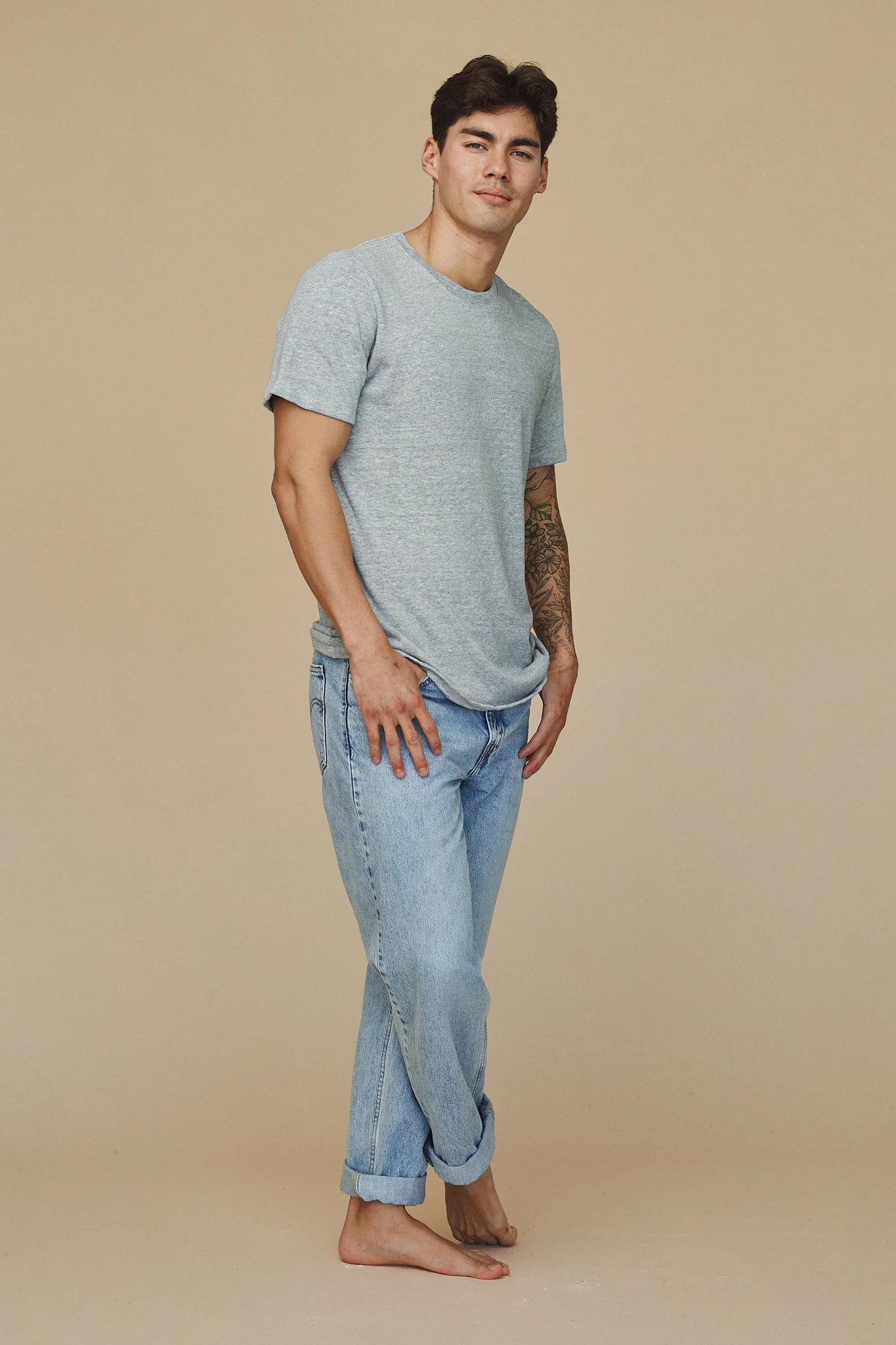 Heathered Baja Tee - Image 4
