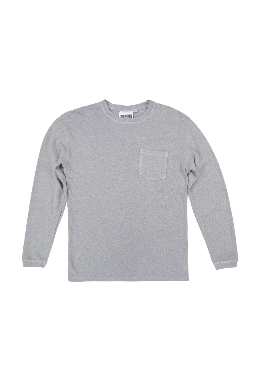 Heathered Baja Long Sleeve Pocket Tee - Image 6