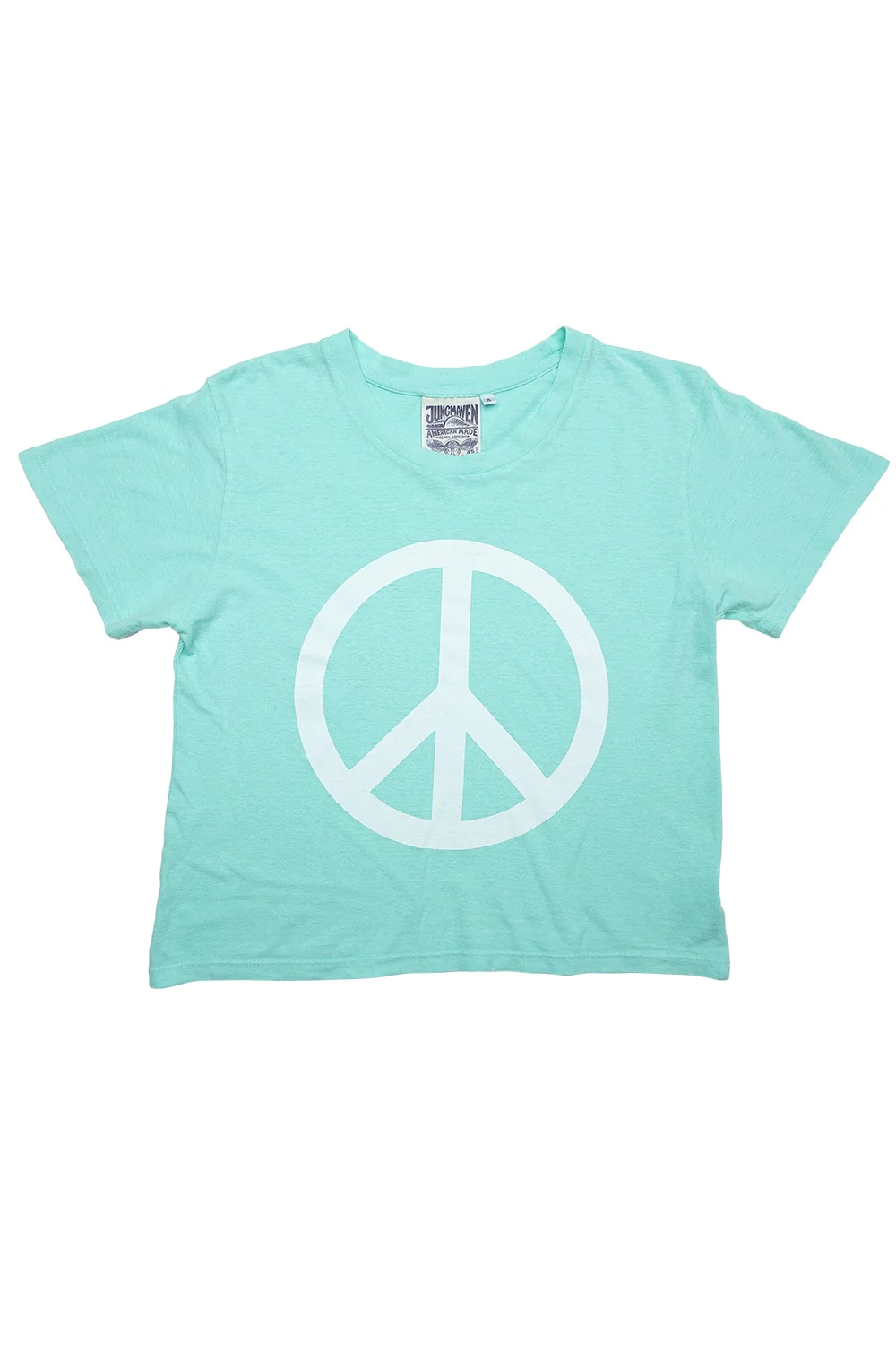 Peace Cropped Lorel Tee - Image 2