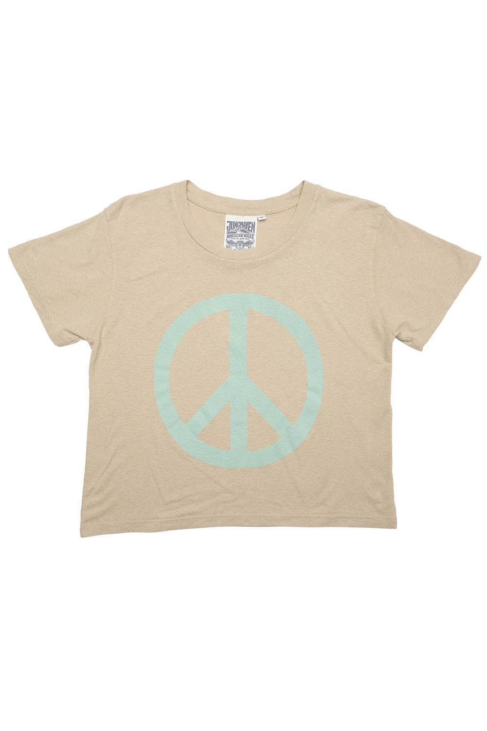 Peace Cropped Lorel Tee - Image 3