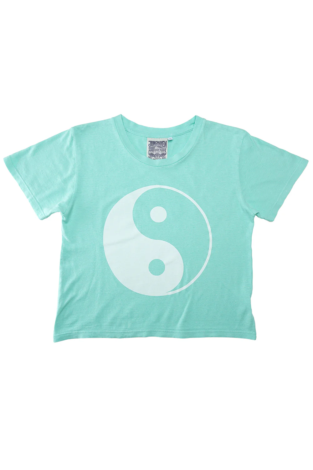 Yin Yang Cropped Lorel Tee