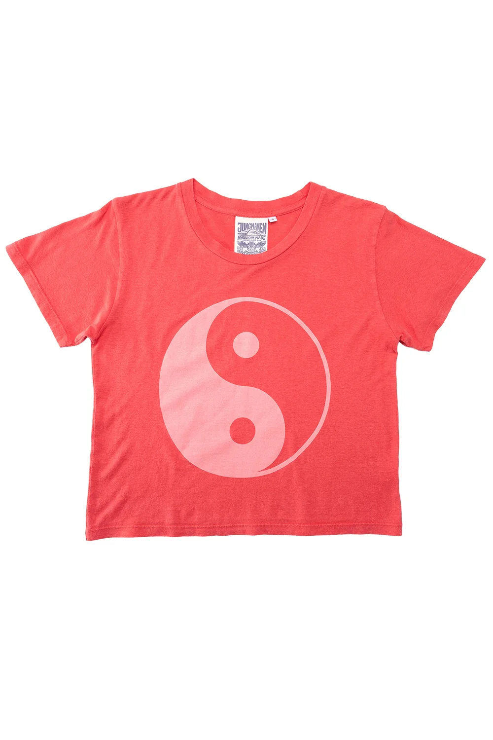 Yin Yang Cropped Lorel Tee - Image 2