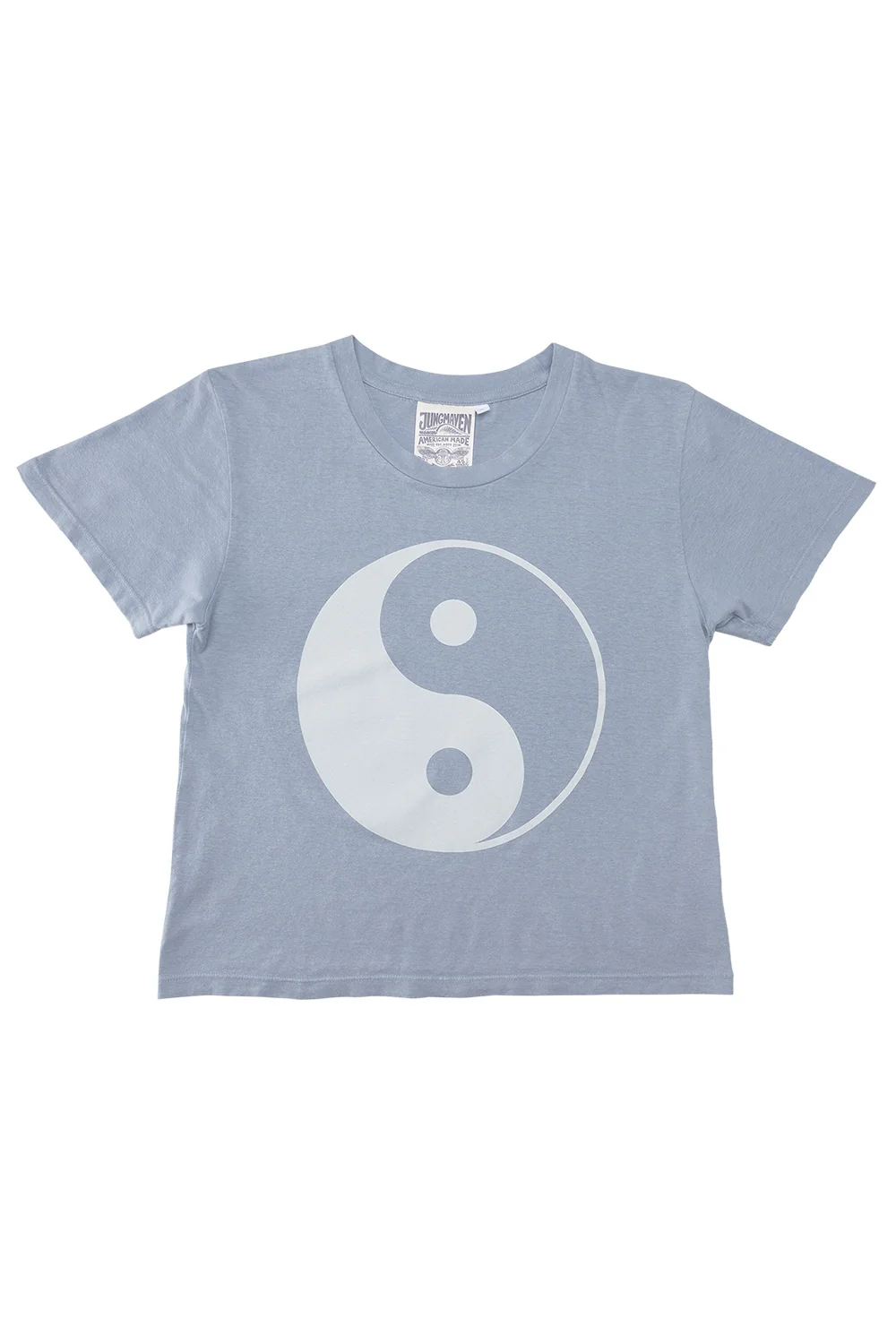 Yin Yang Cropped Lorel Tee - Image 5