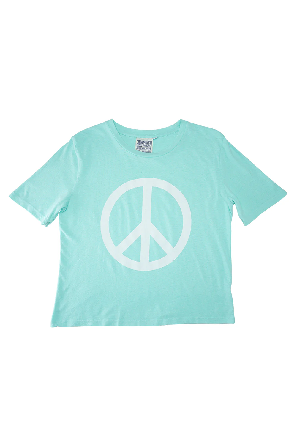 Peace Silverlake Cropped Tee