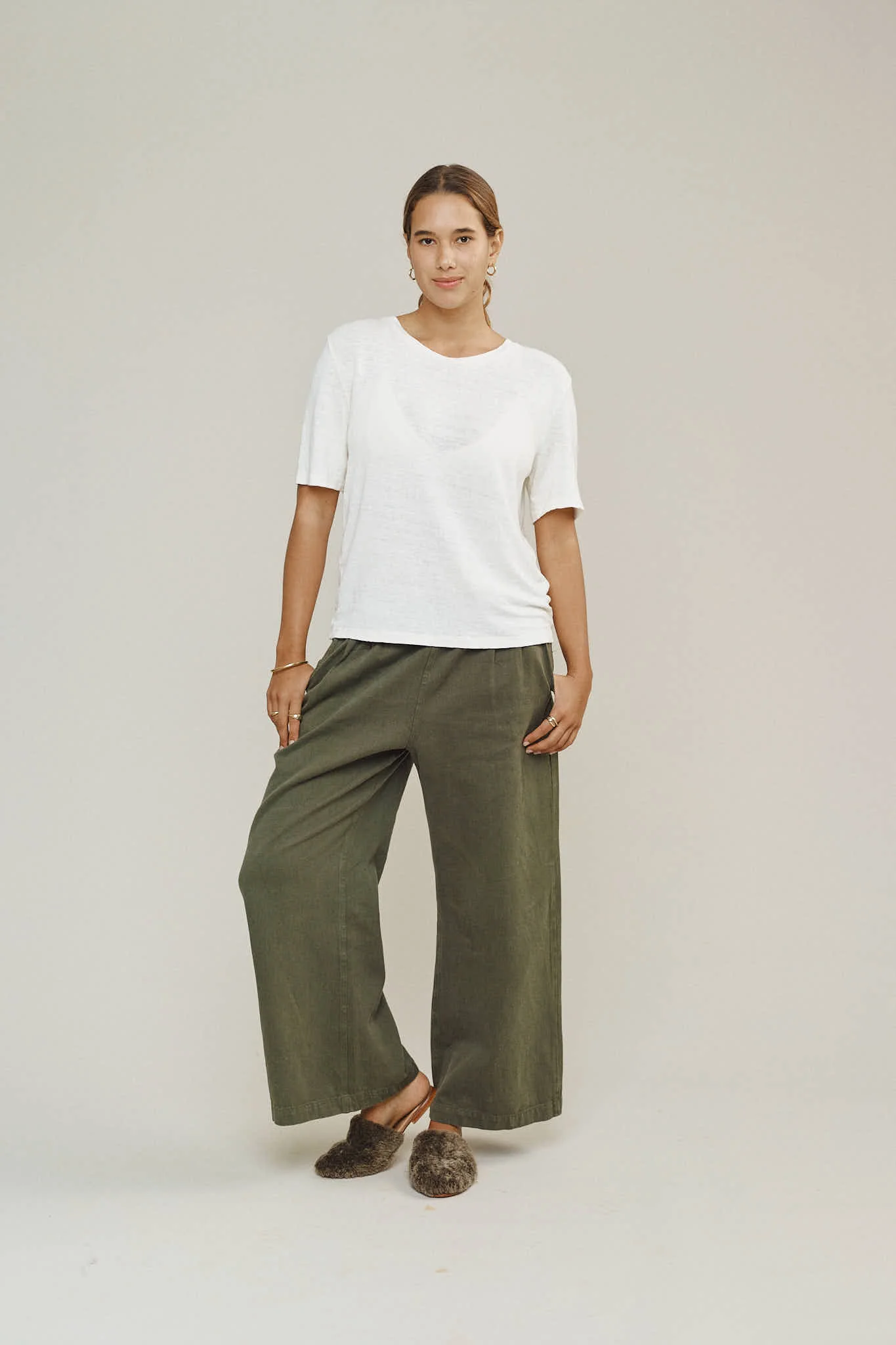 Dakota - 100% Hemp Cropped Tee - Image 3