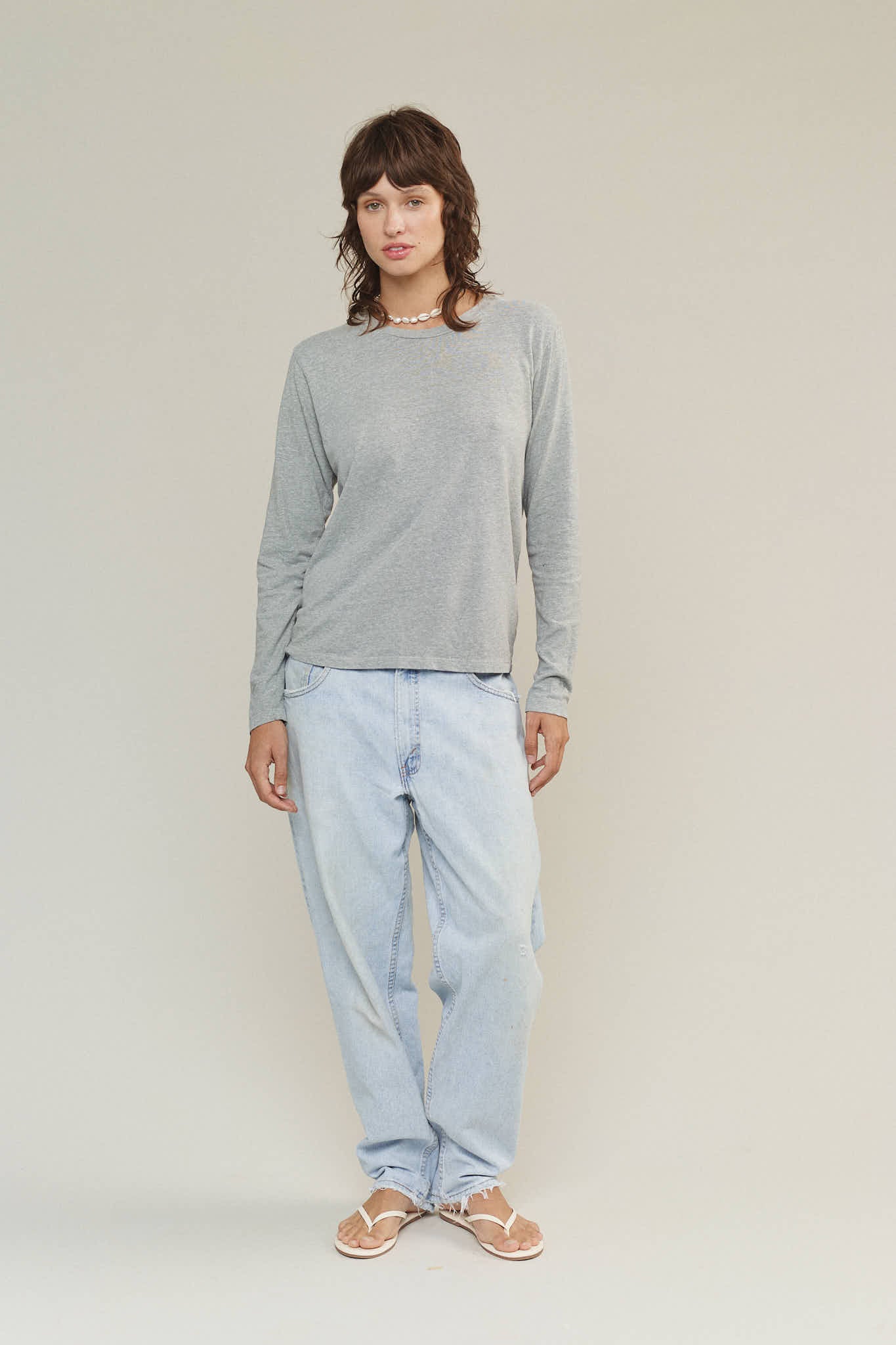 Heathered Encanto Long Sleeve Tee - Image 6