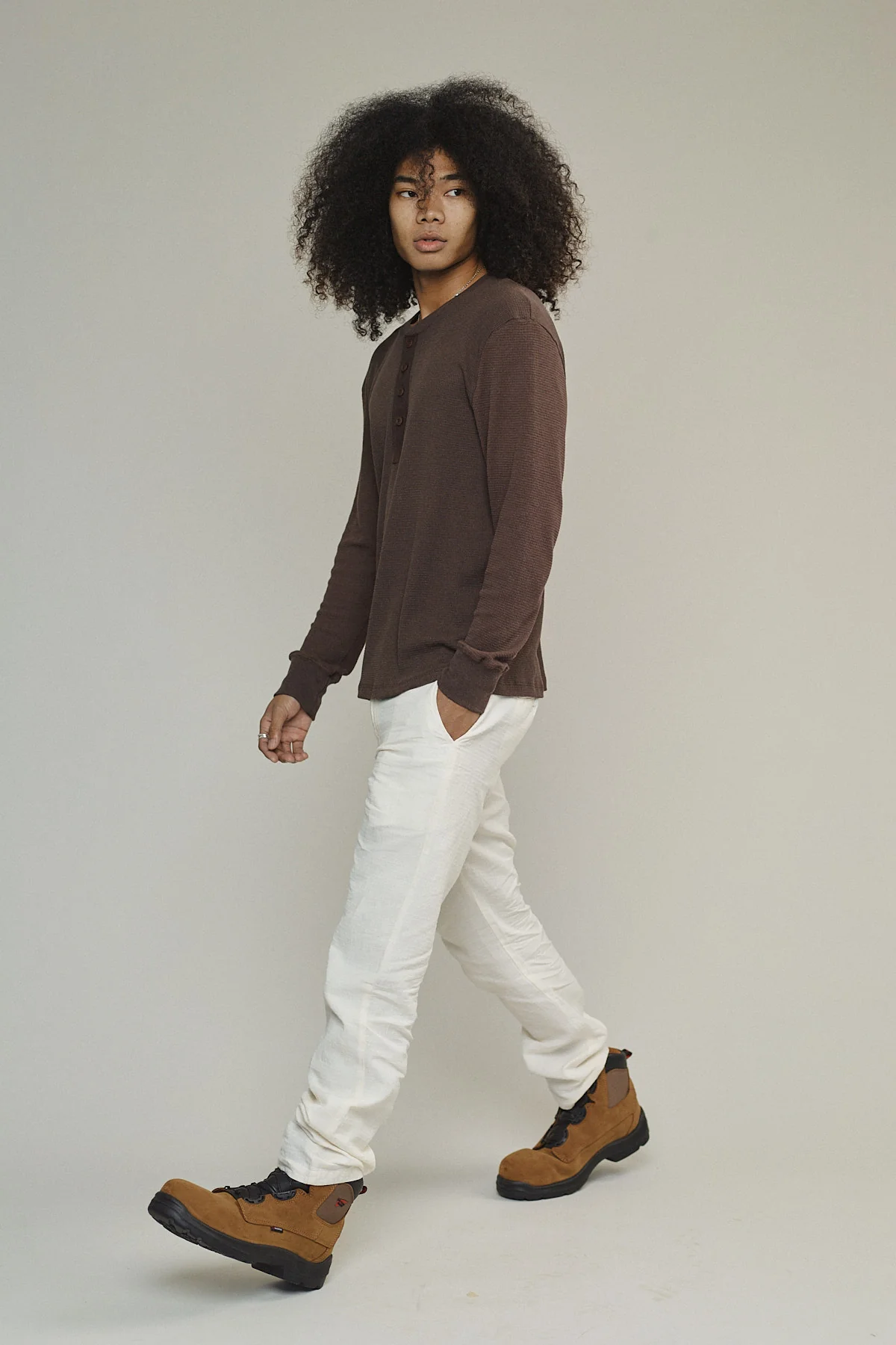 Owl Henley Tee - Image 4