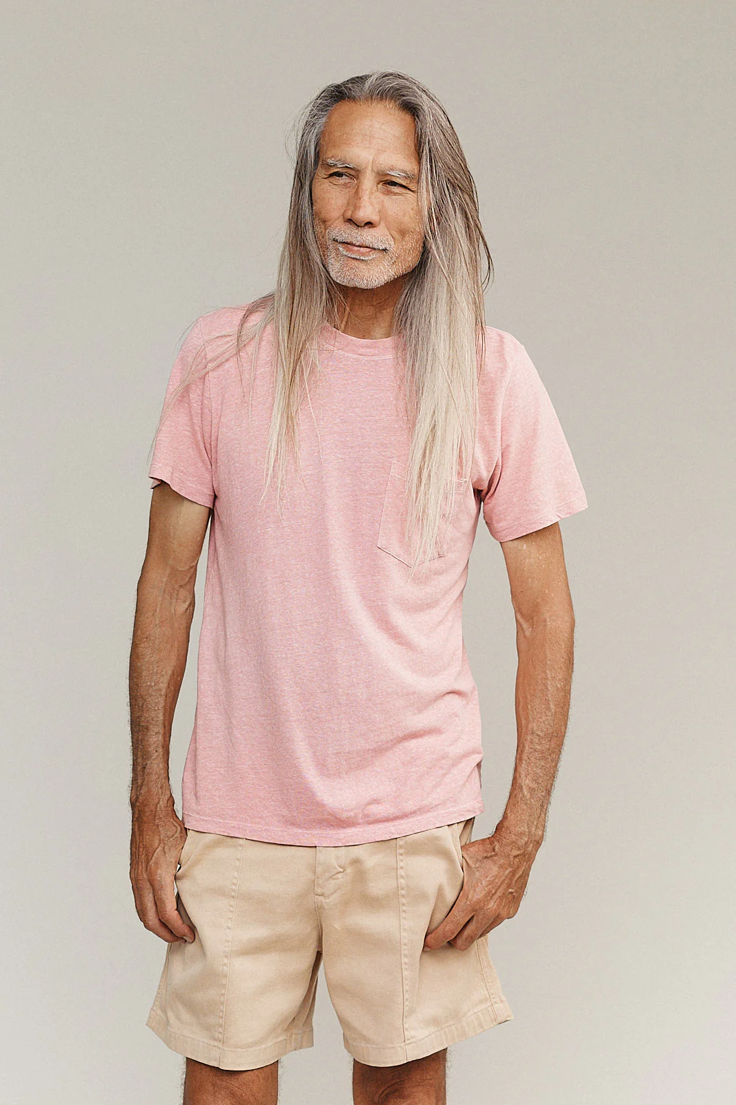 Heathered Jung Pocket Tee - Image 11