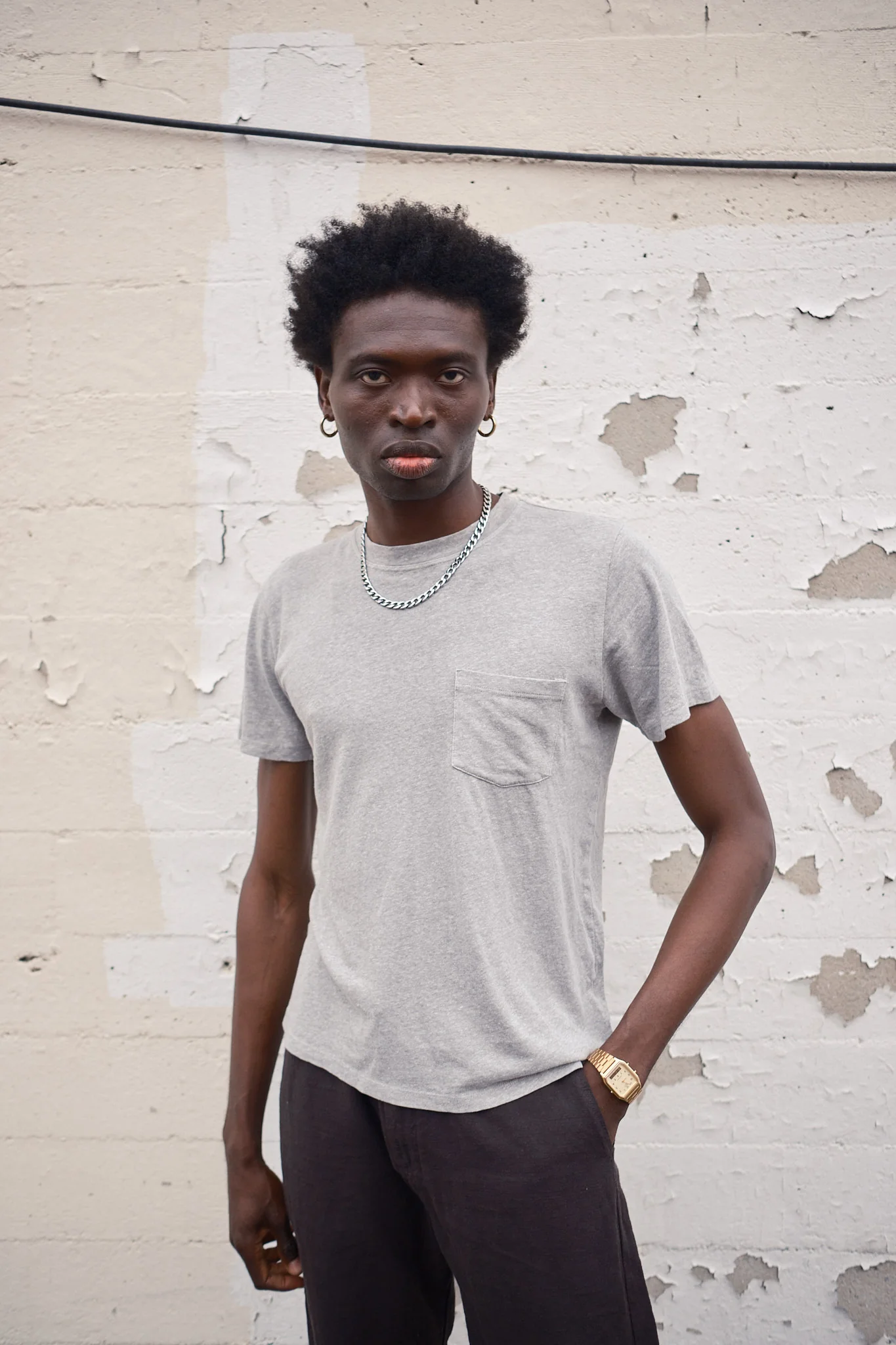 Heathered Jung Pocket Tee - Image 13