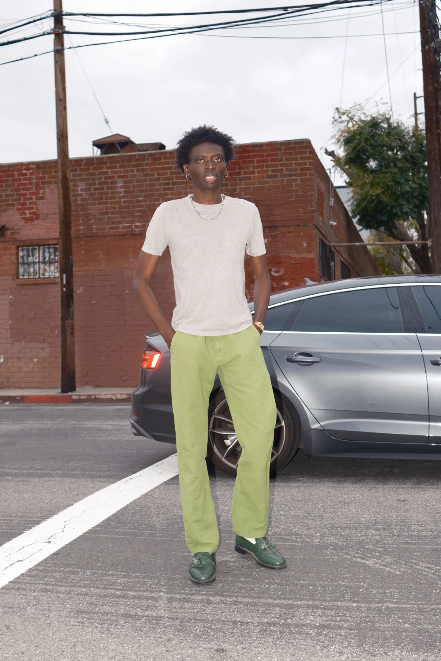 Heathered Jung Pocket Tee - Image 17