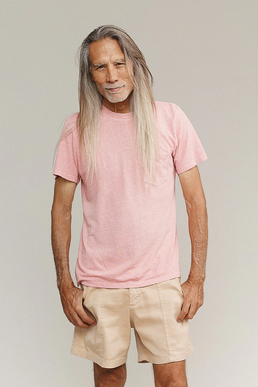 Heathered Jung Pocket Tee - Image 5