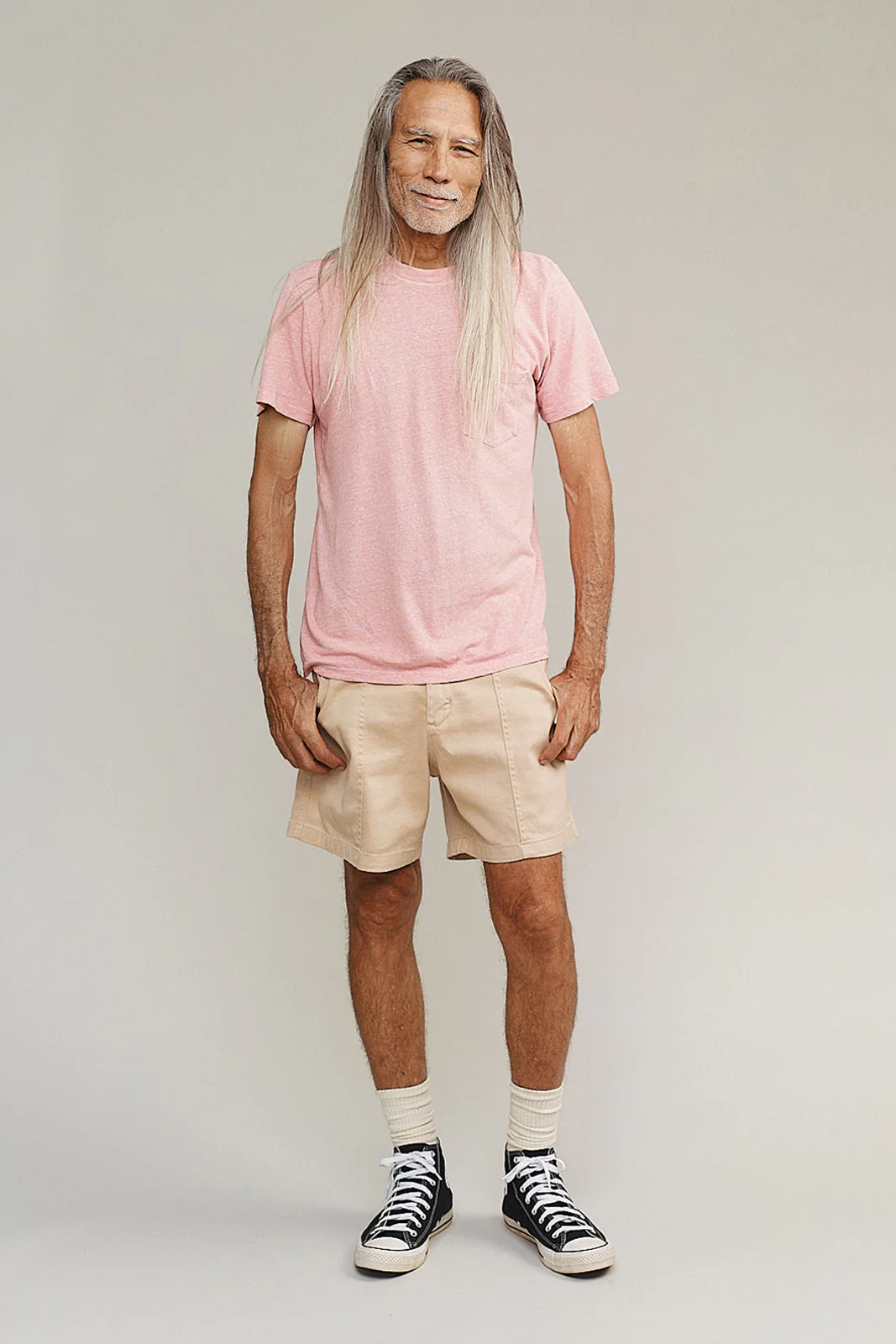 Heathered Jung Pocket Tee - Image 8