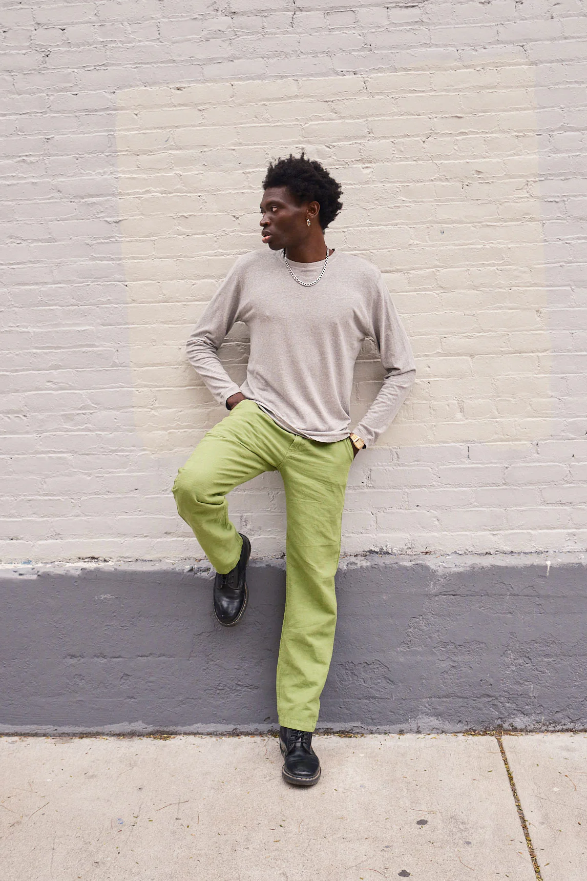 Heathered Jung Long Sleeve Tee - Image 6