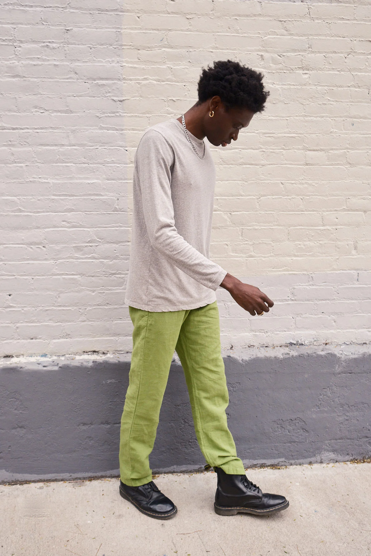 Heathered Jung Long Sleeve Tee - Image 8