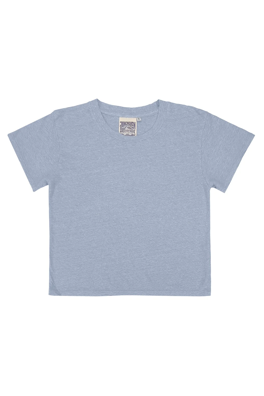 Heathered Cropped Lorel Tee - Image 10