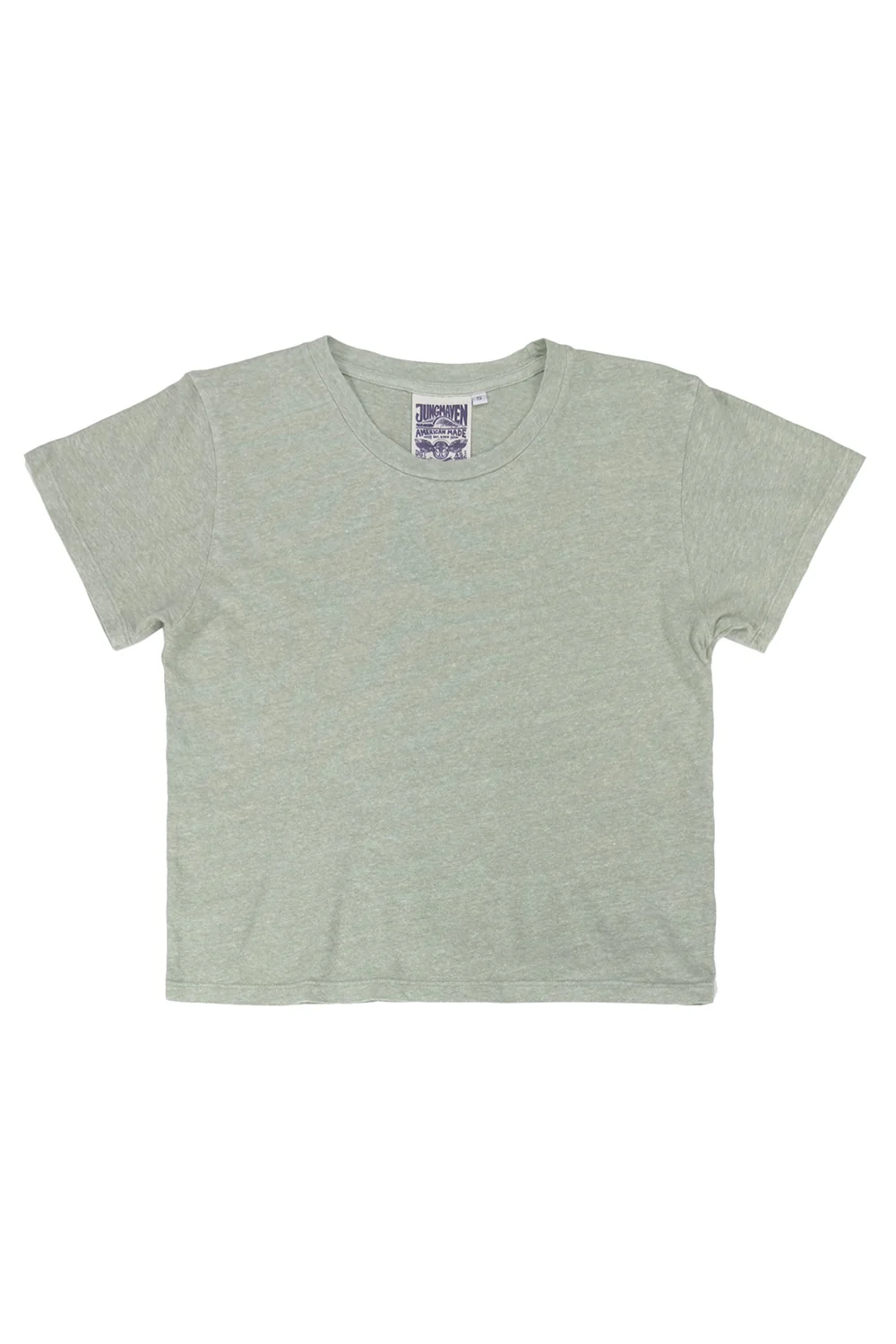 Heathered Cropped Lorel Tee - Image 11