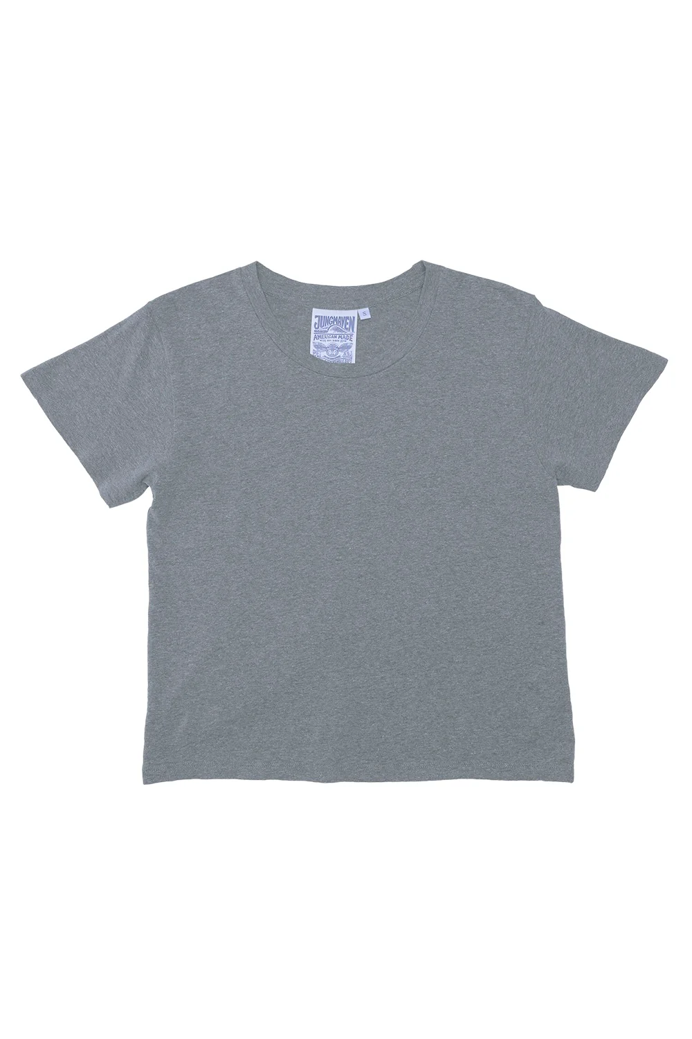 Heathered Cropped Lorel Tee - Image 2