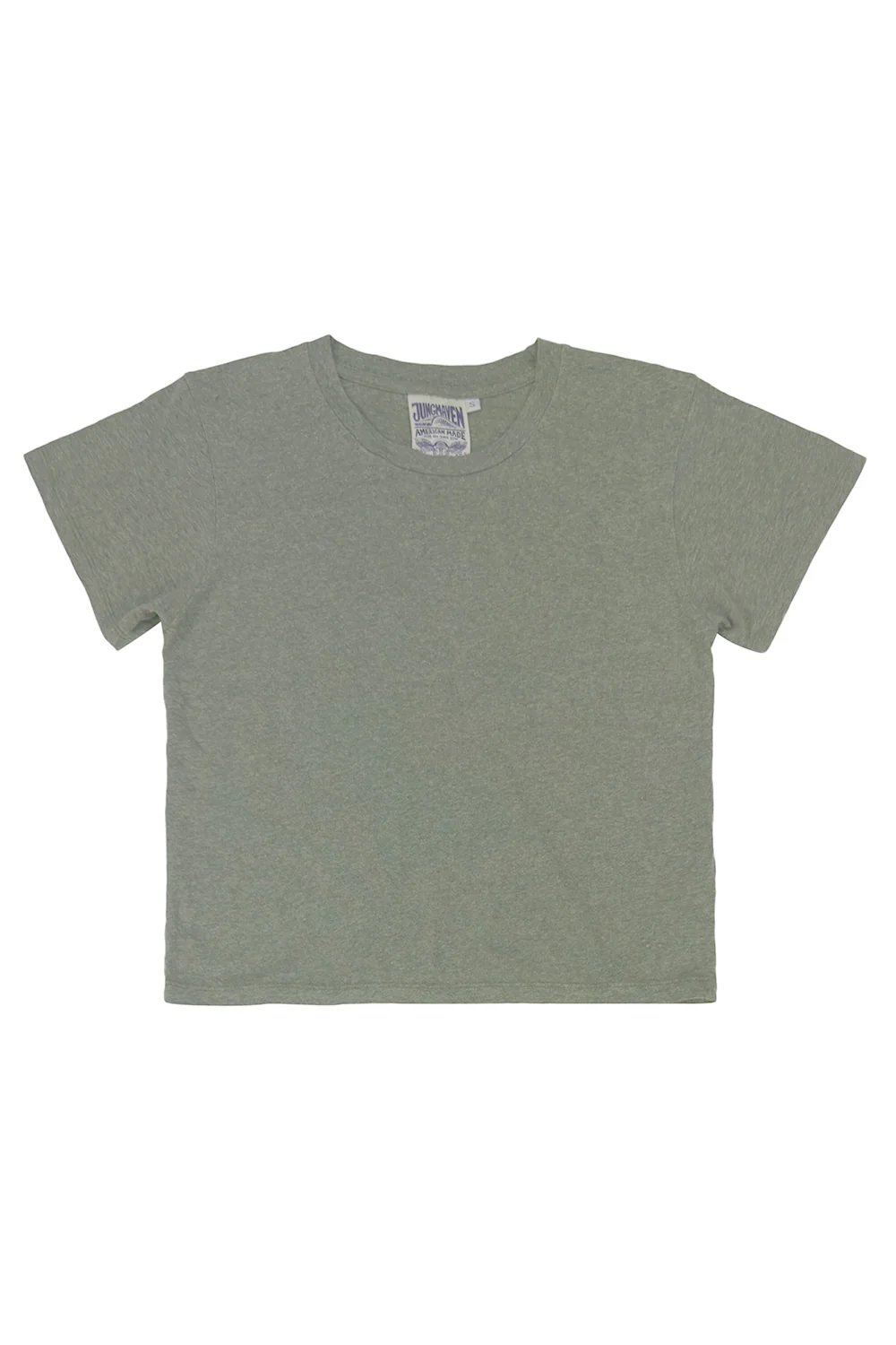 Heathered Cropped Lorel Tee - Image 4