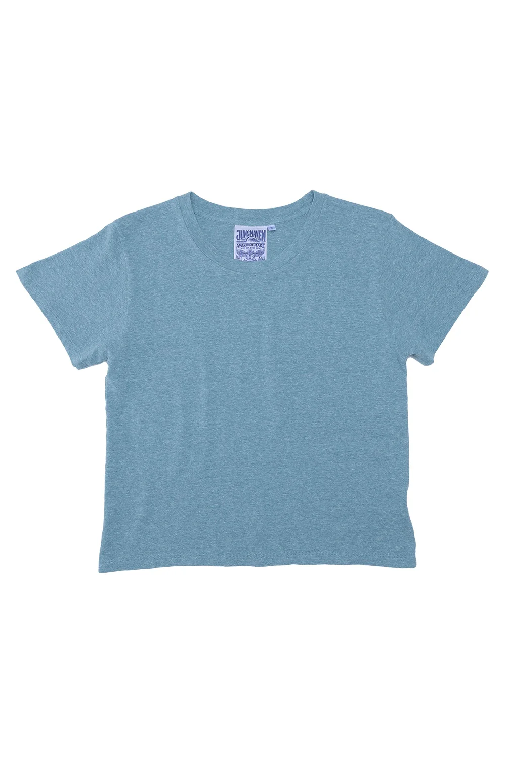 Heathered Cropped Lorel Tee - Image 6