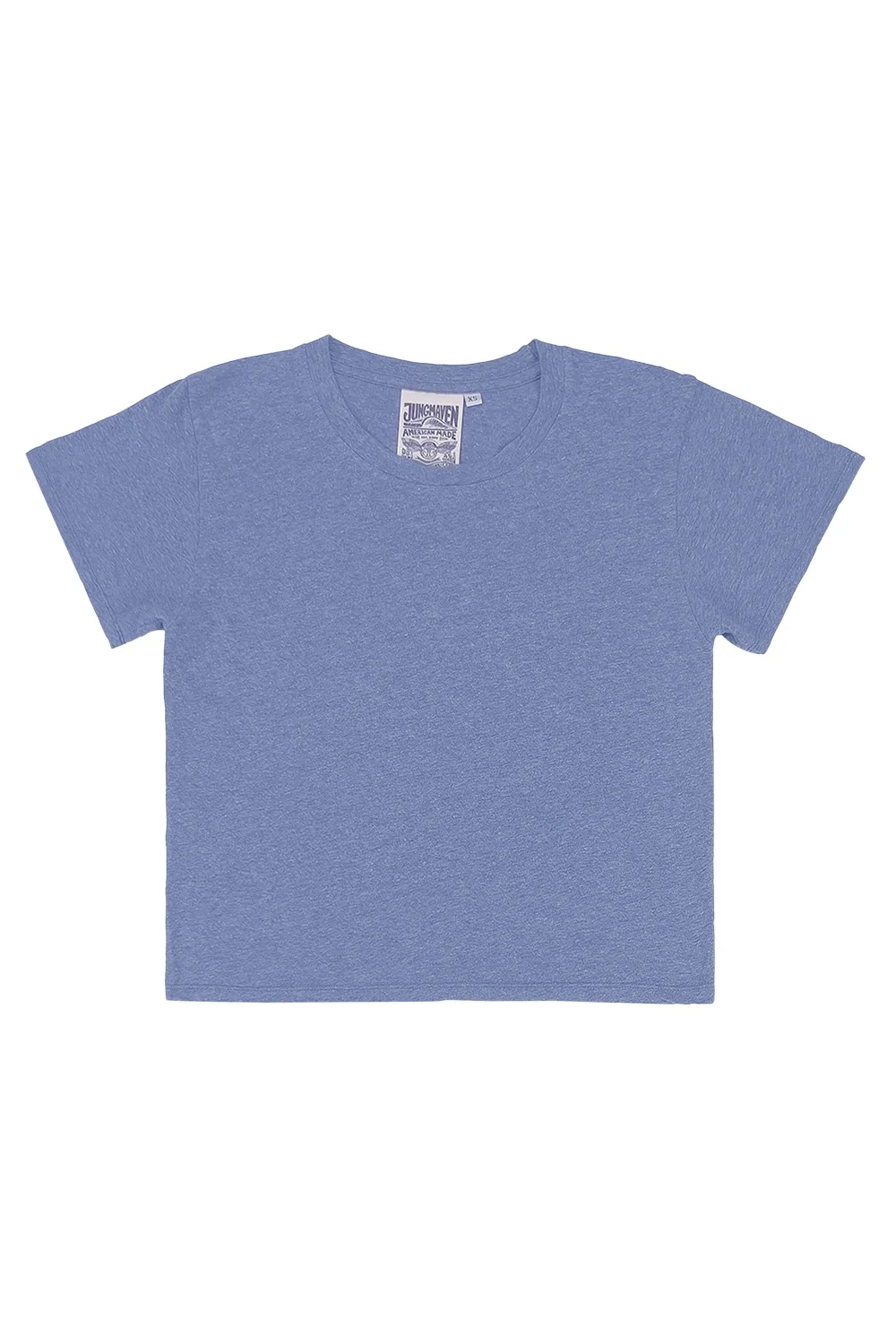 Heathered Cropped Lorel Tee - Image 7