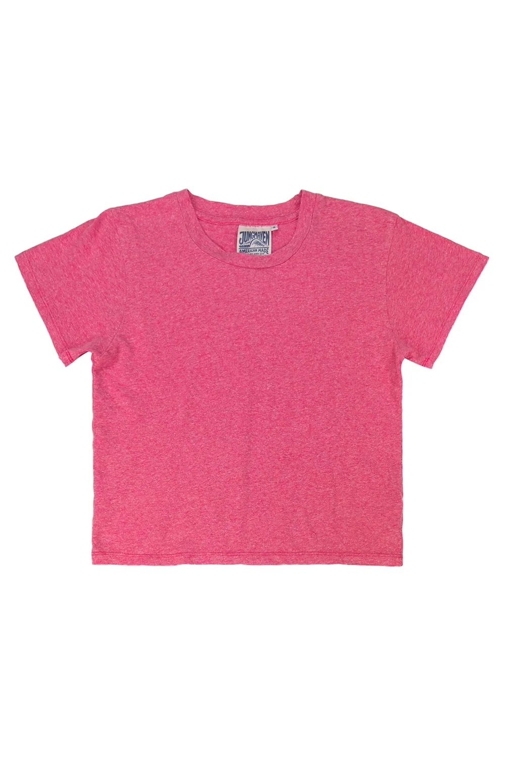 Heathered Cropped Lorel Tee - Image 8
