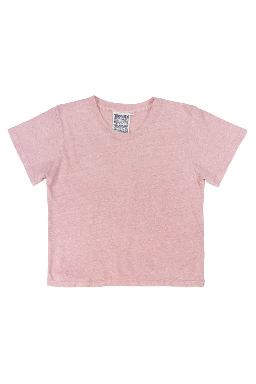 Heathered Cropped Lorel Tee - Image 9