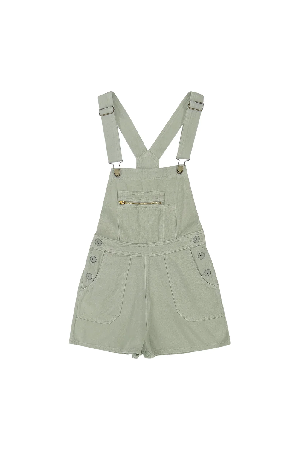 Alma Overall Twill Shorts - Image 10