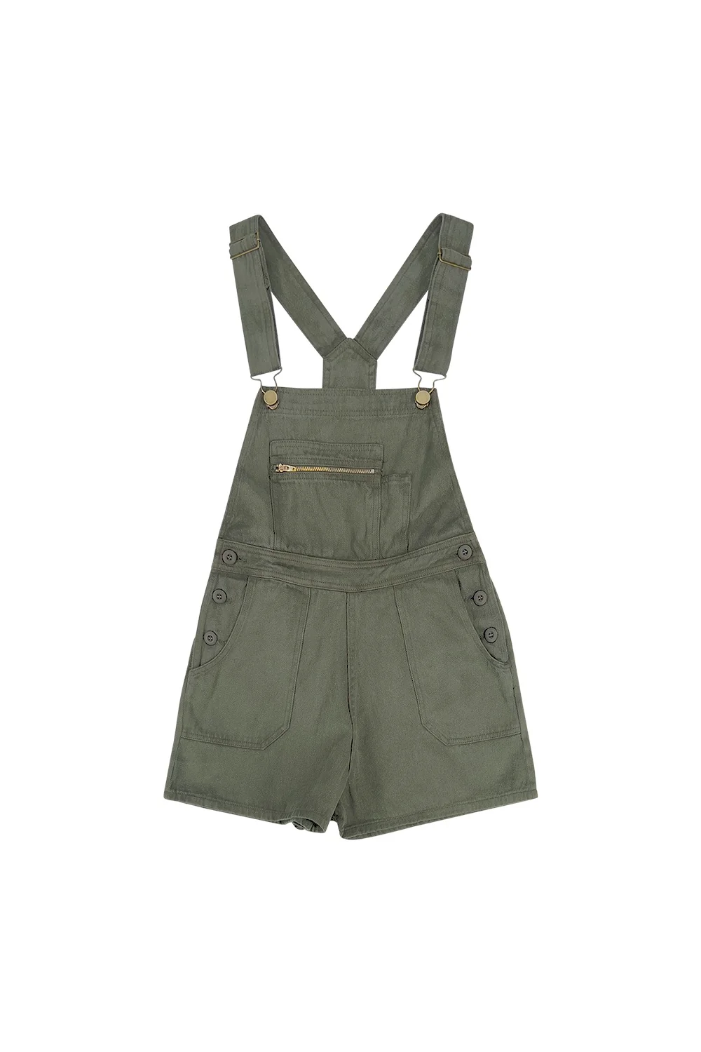 Alma Overall Twill Shorts - Image 11