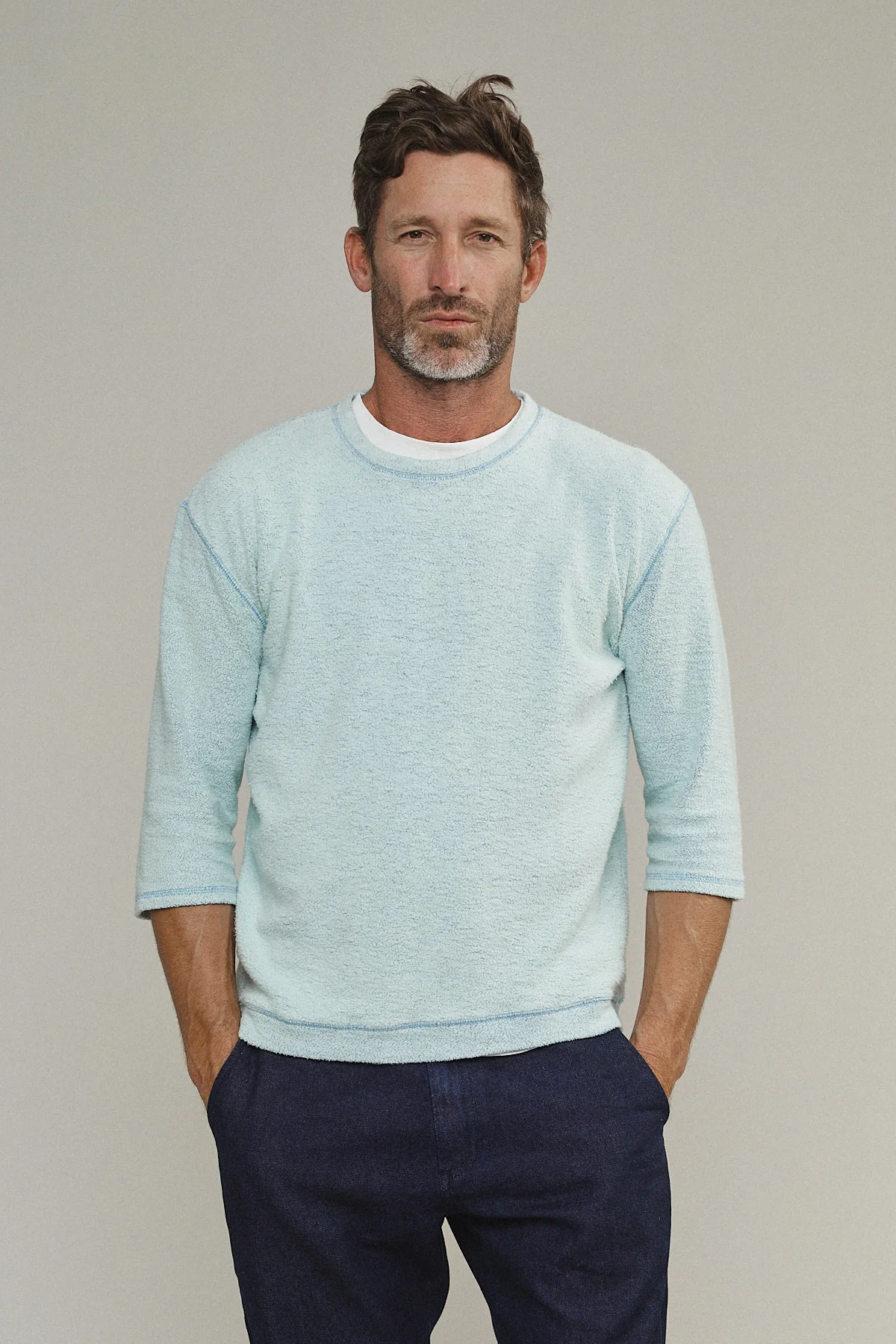 Heathered Duke 3/4 Sleeve Sherpa