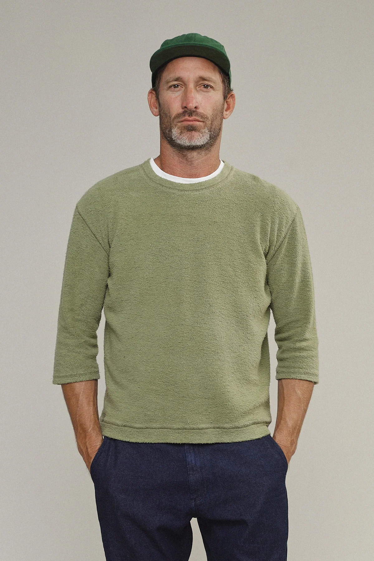 Heathered Duke 3/4 Sleeve Sherpa - Image 3