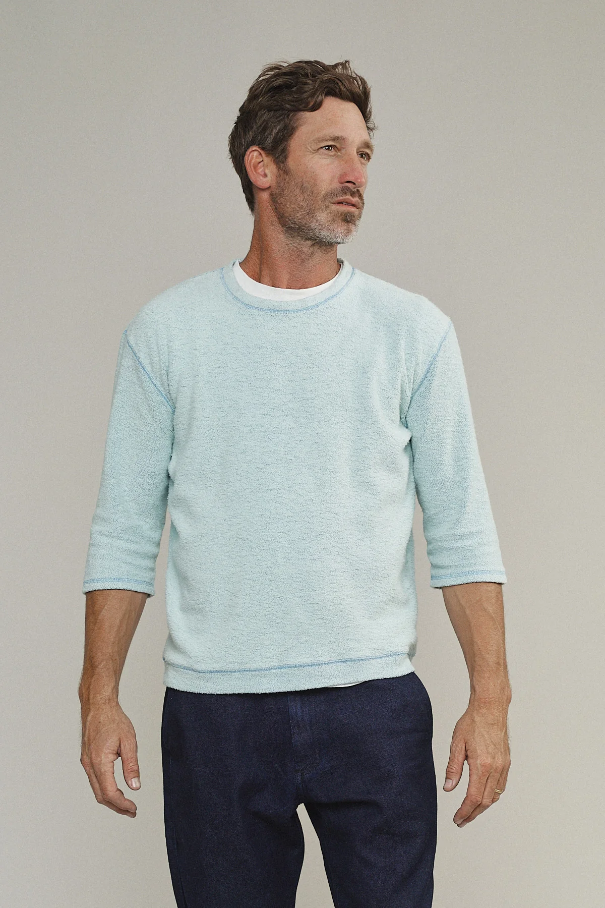 Heathered Duke 3/4 Sleeve Sherpa - Image 4
