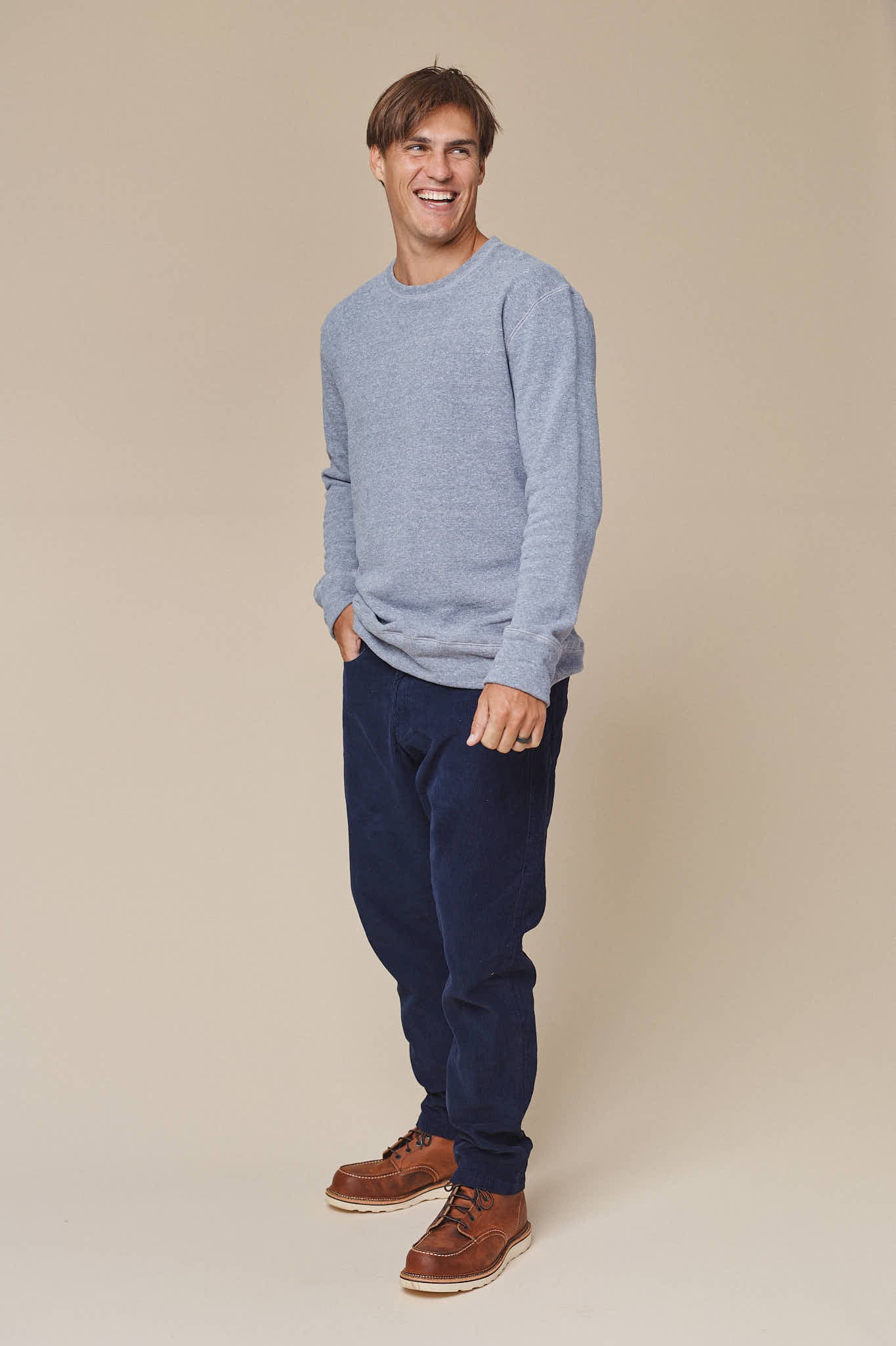 Heathered Fleece Tahoe Sweatshirt - Image 3