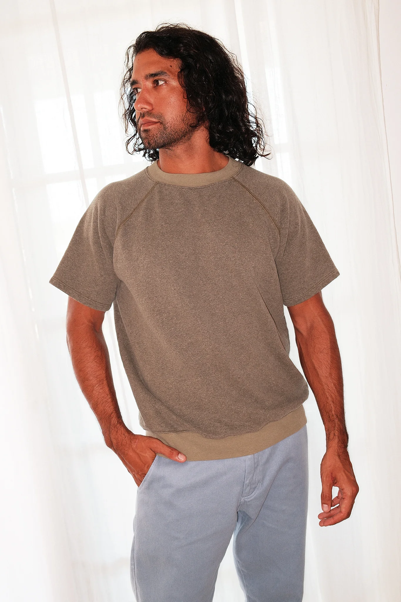 Heathered Magnuson Short Sleeve Raglan - Image 7