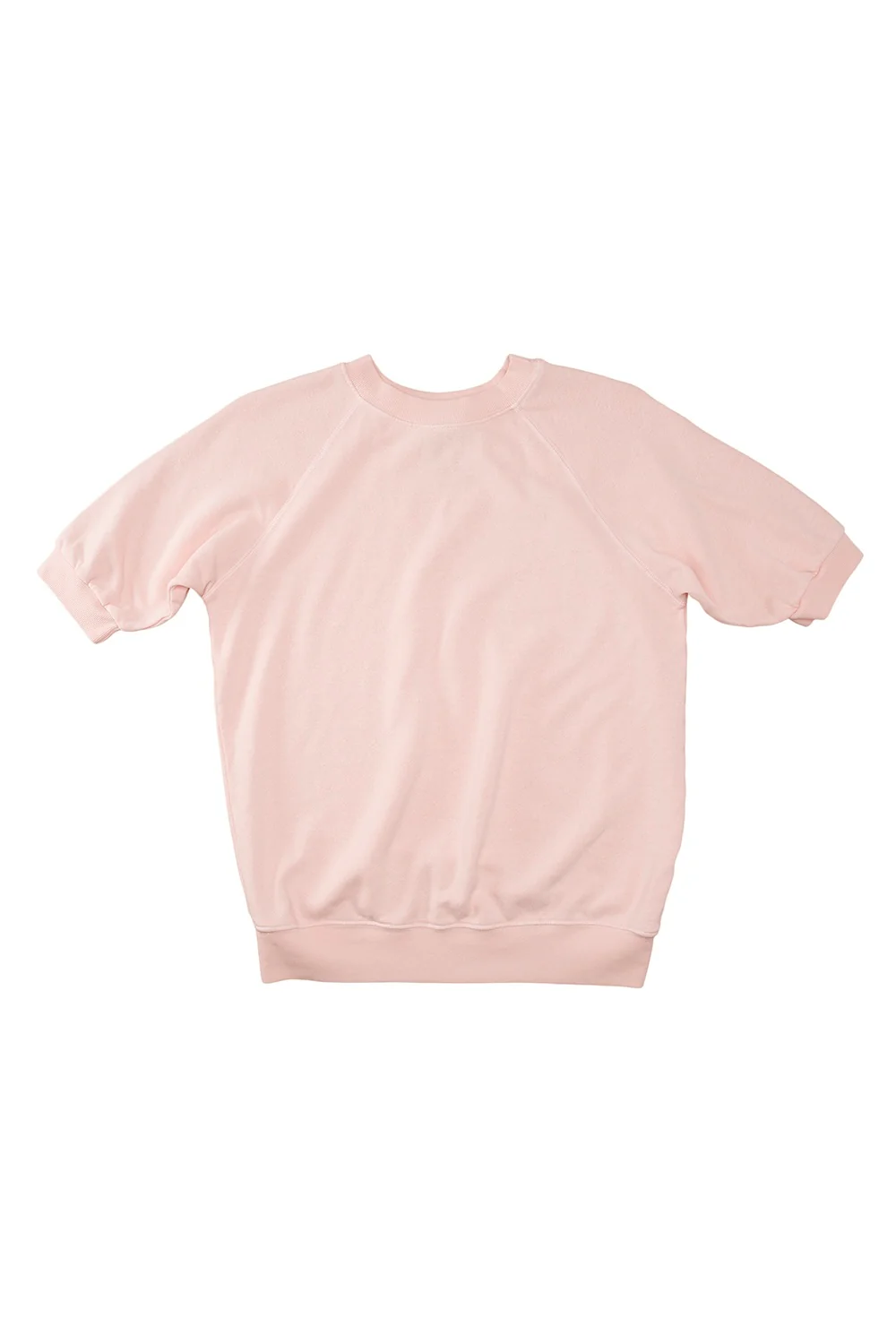 Short Sleeve Raglan Fleece Sweatshirt - Image 21
