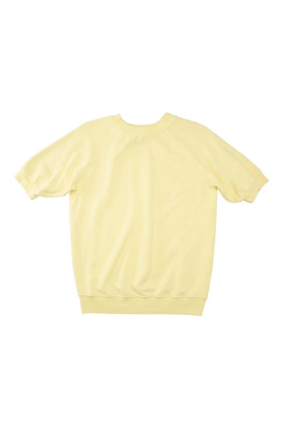 Short Sleeve Raglan Fleece Sweatshirt - Sale Colors - Image 5
