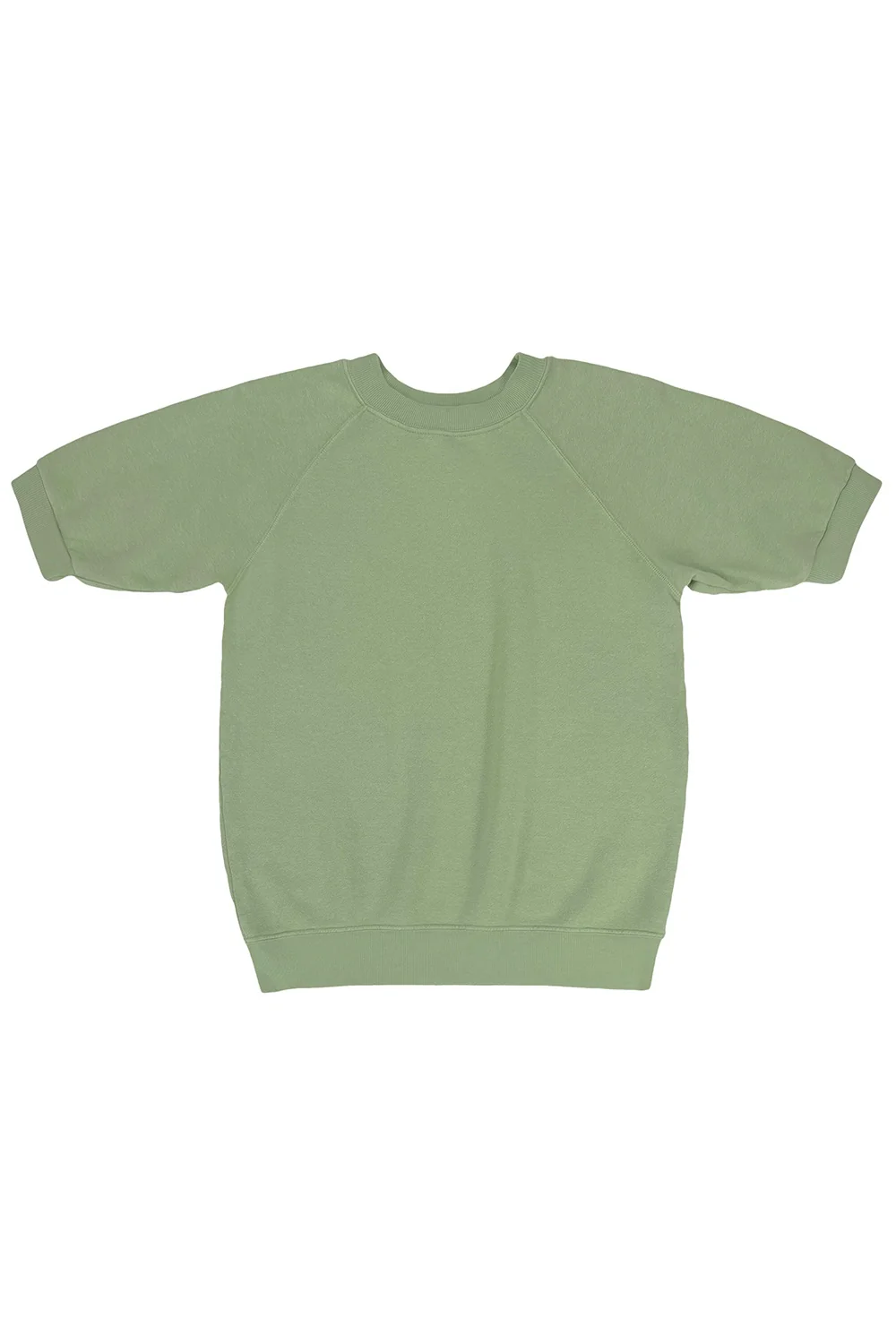 Short Sleeve Raglan Fleece Sweatshirt - Sale Colors - Image 7