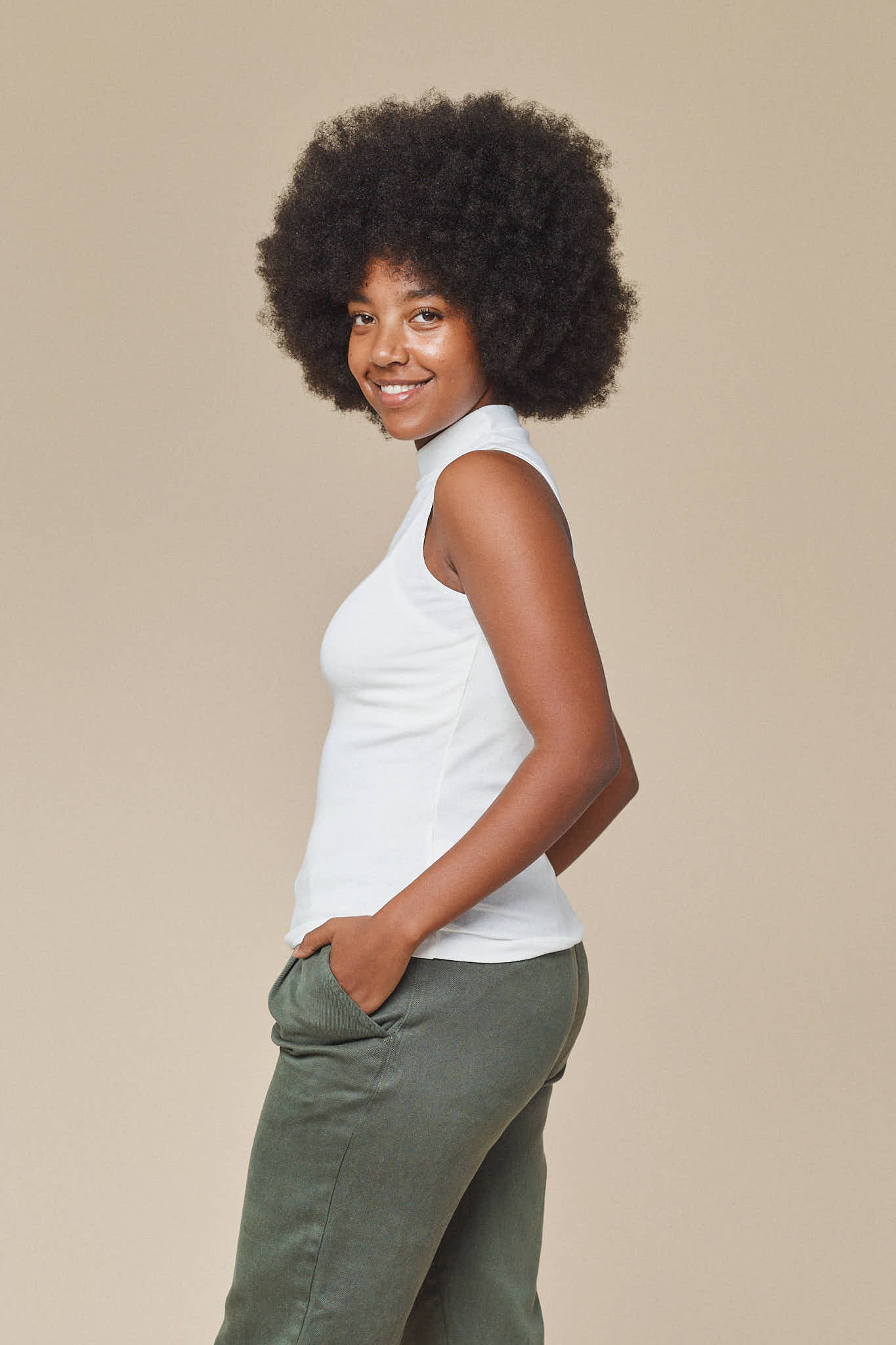 Mariposa Mock Neck Tank - Image 3