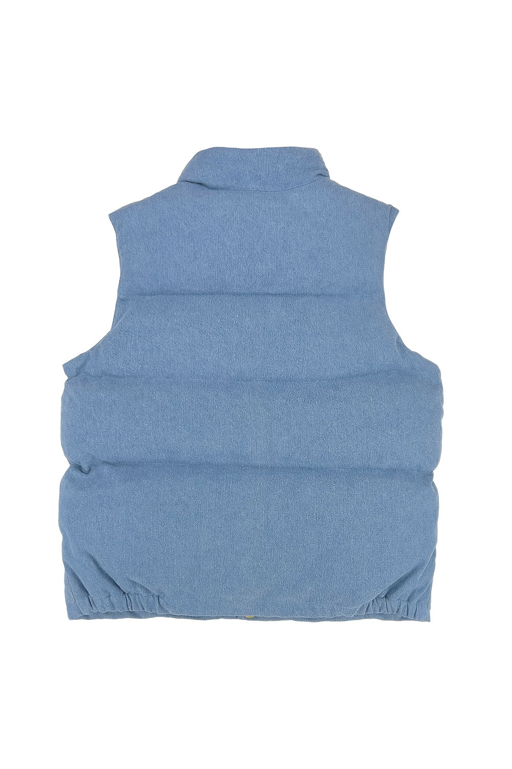 Hemp Denim Vest with Recycled Down - Image 11