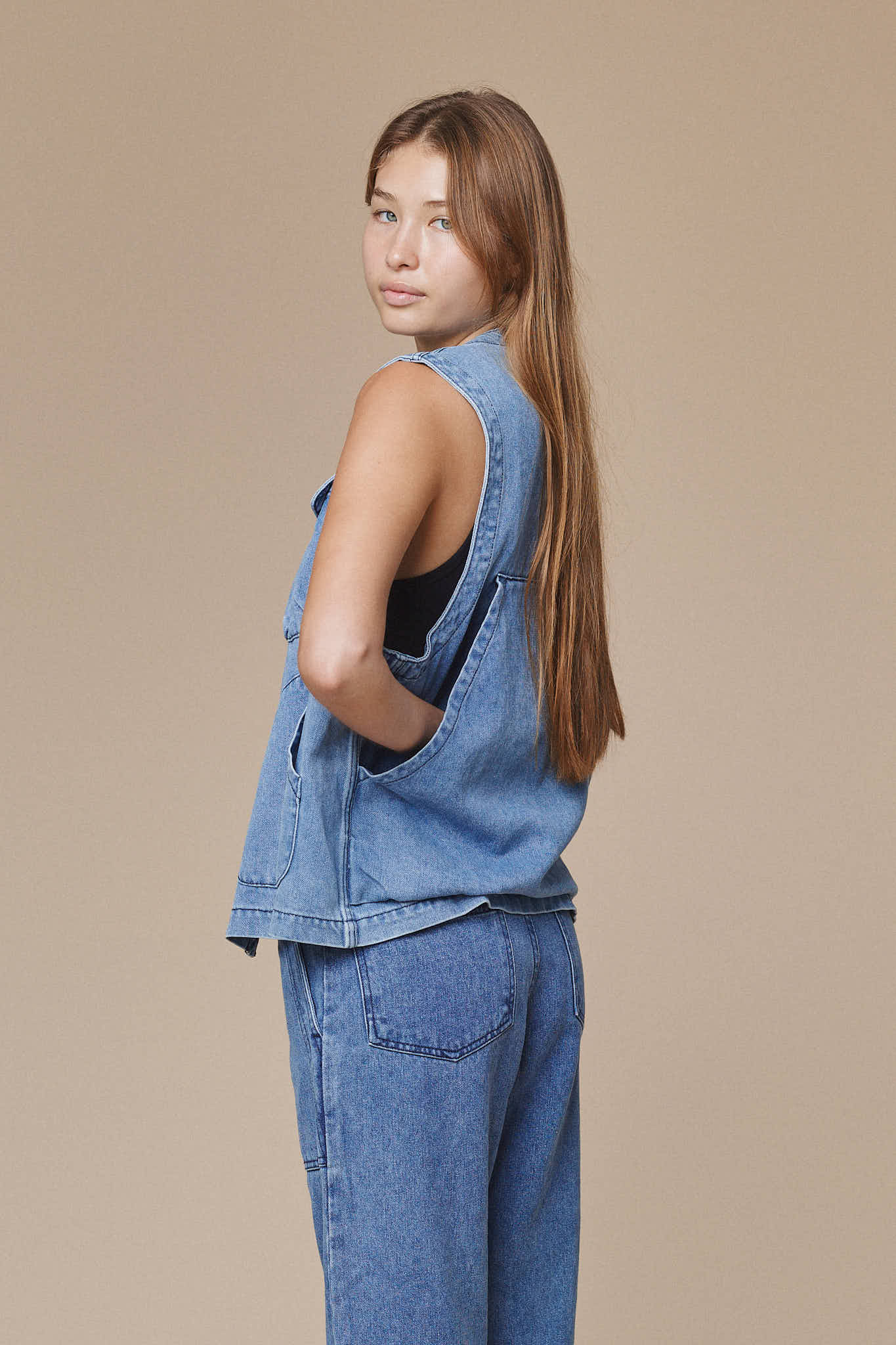 Denim Falcon Vest - Image 2